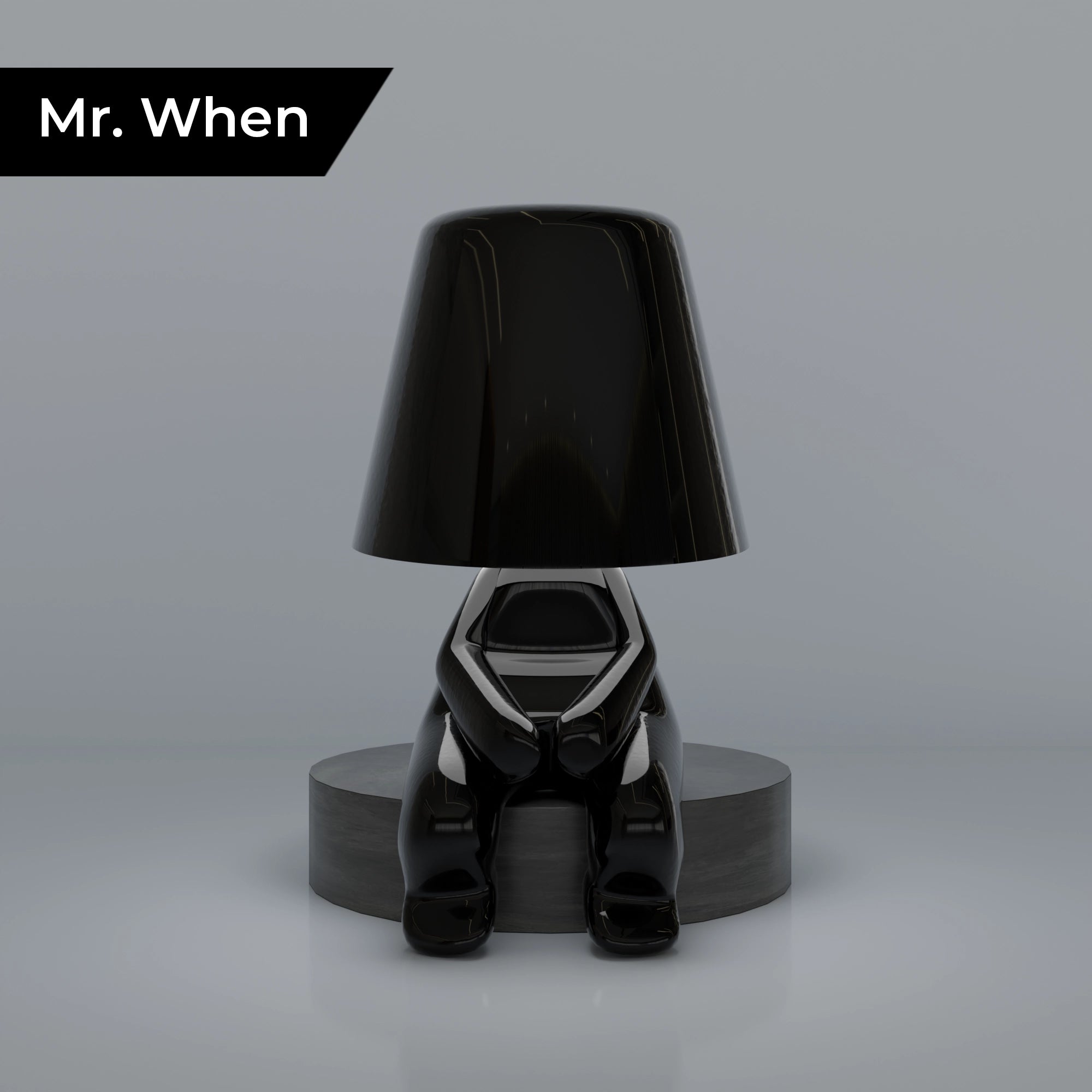 Black Thinkers - Lamp Collection