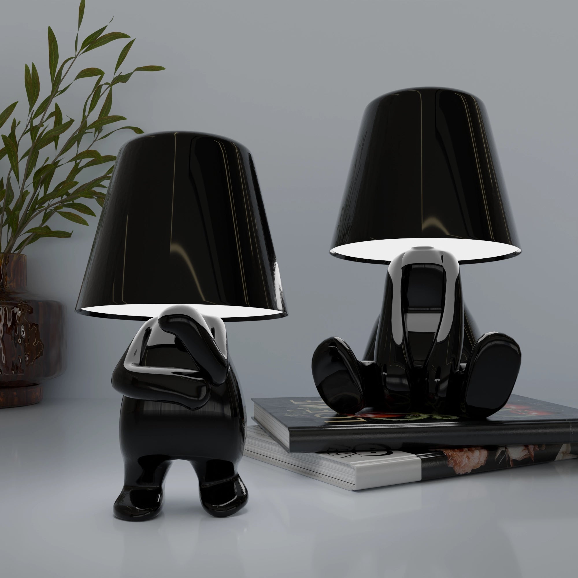 Black Thinkers - Lamp Collection