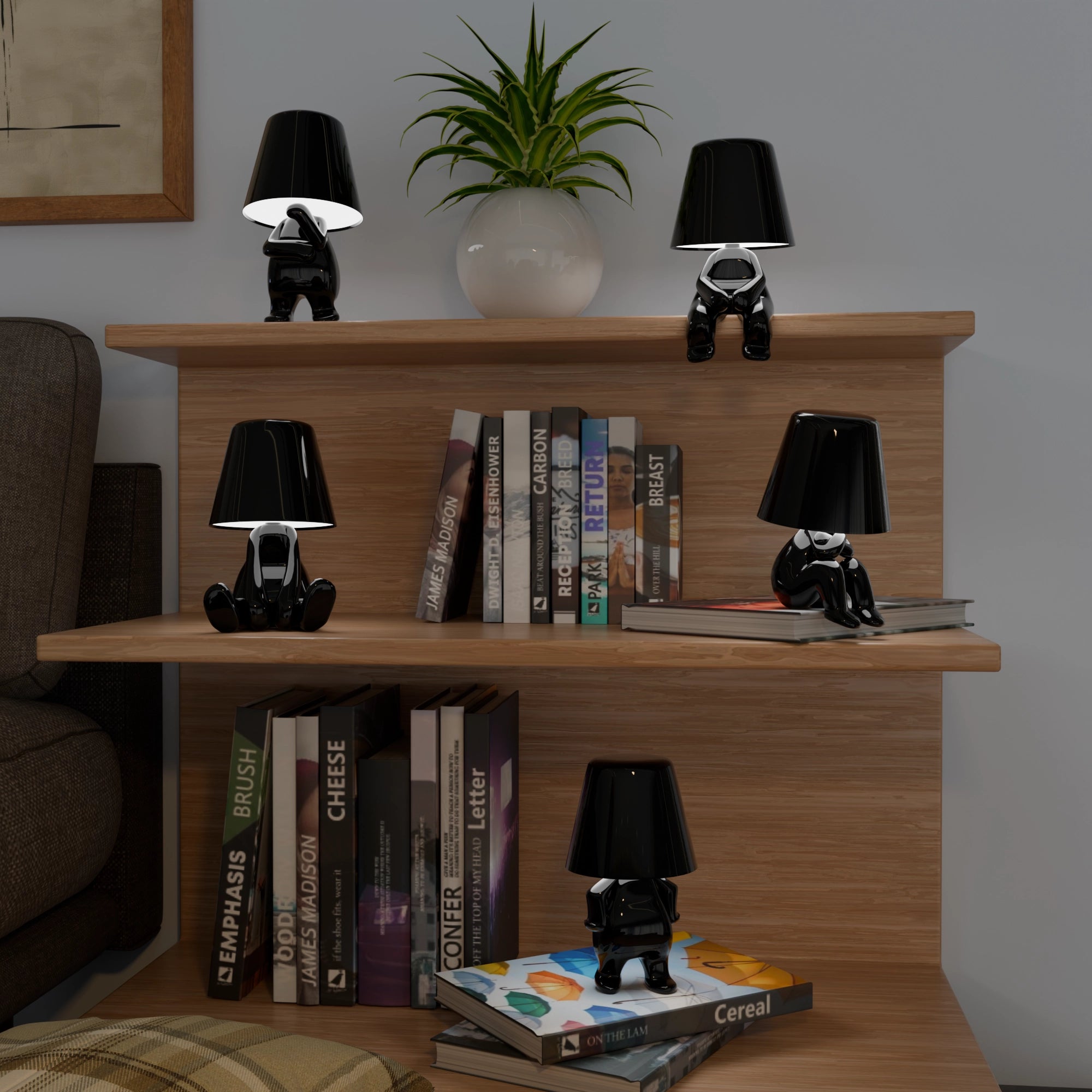 Black Thinkers - Lamp Collection
