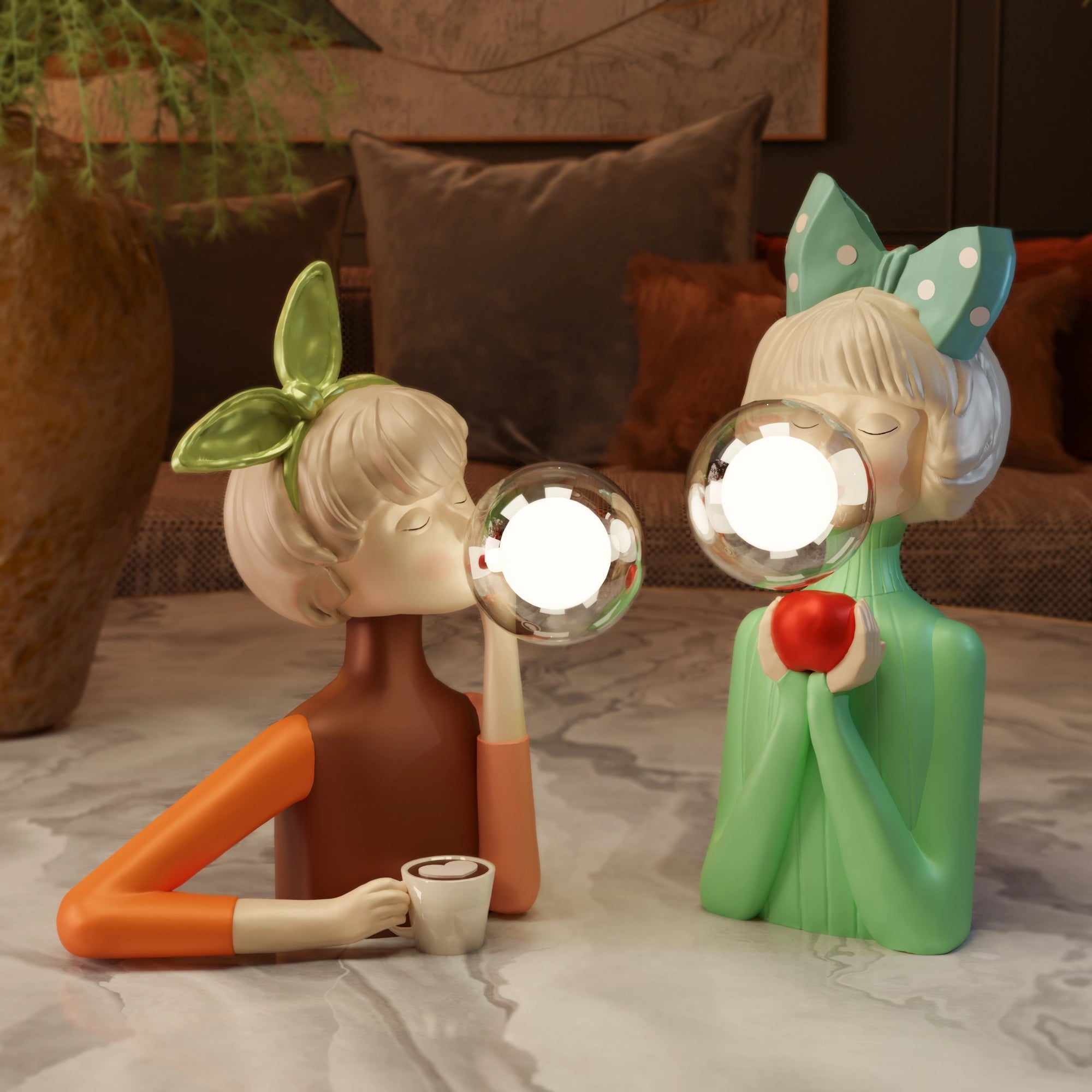 Bubble Girls - Lamp Collection
