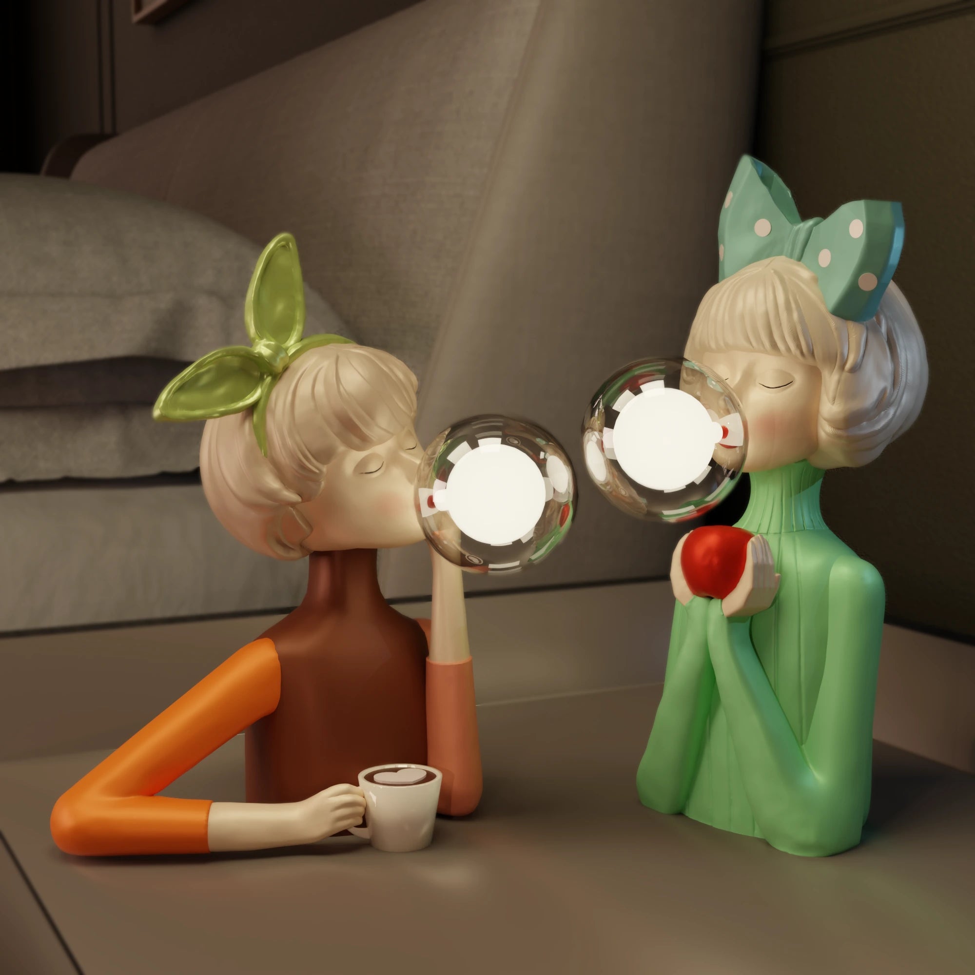 Bubble Girls - Lamp Collection