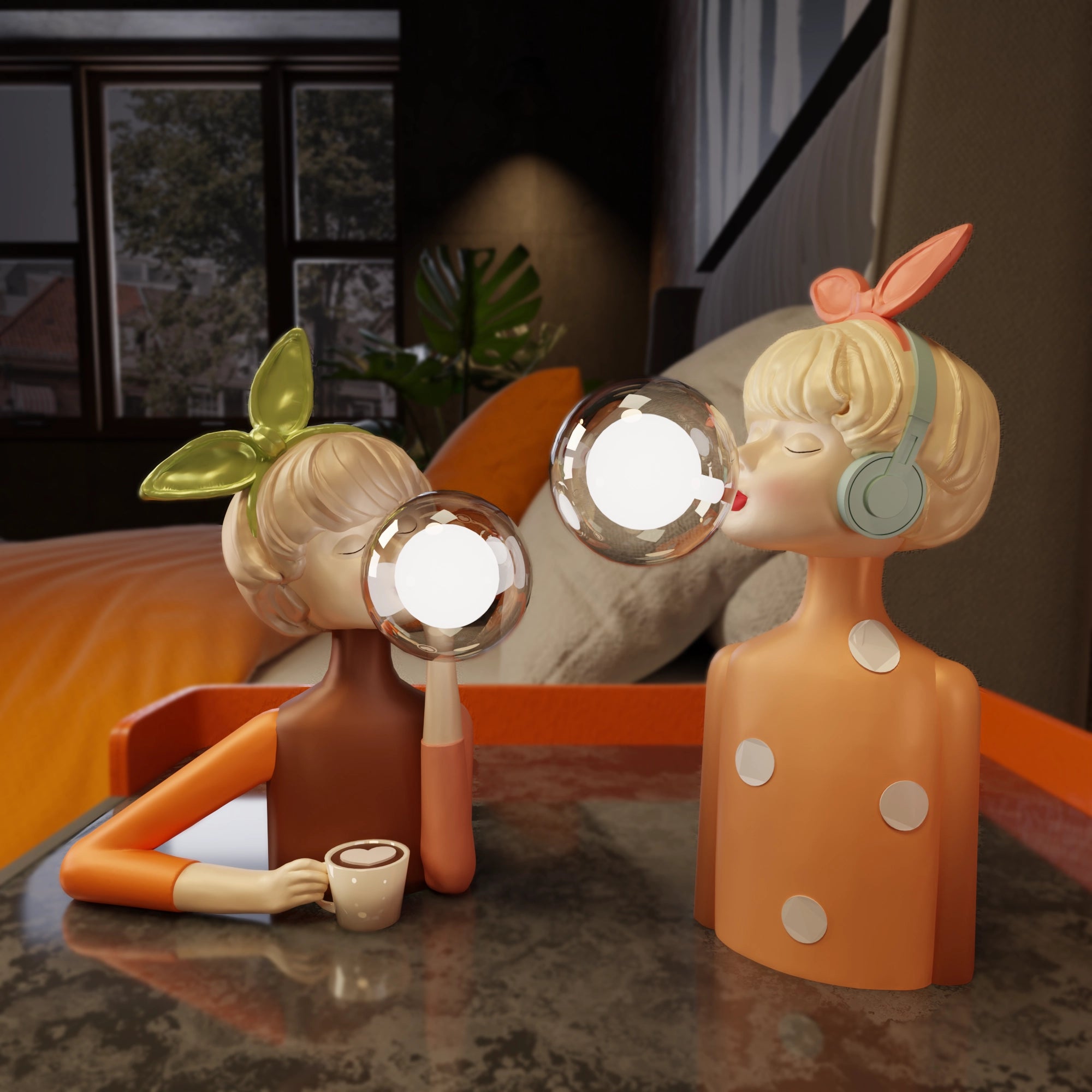 Bubble Girls - Lamp Collection