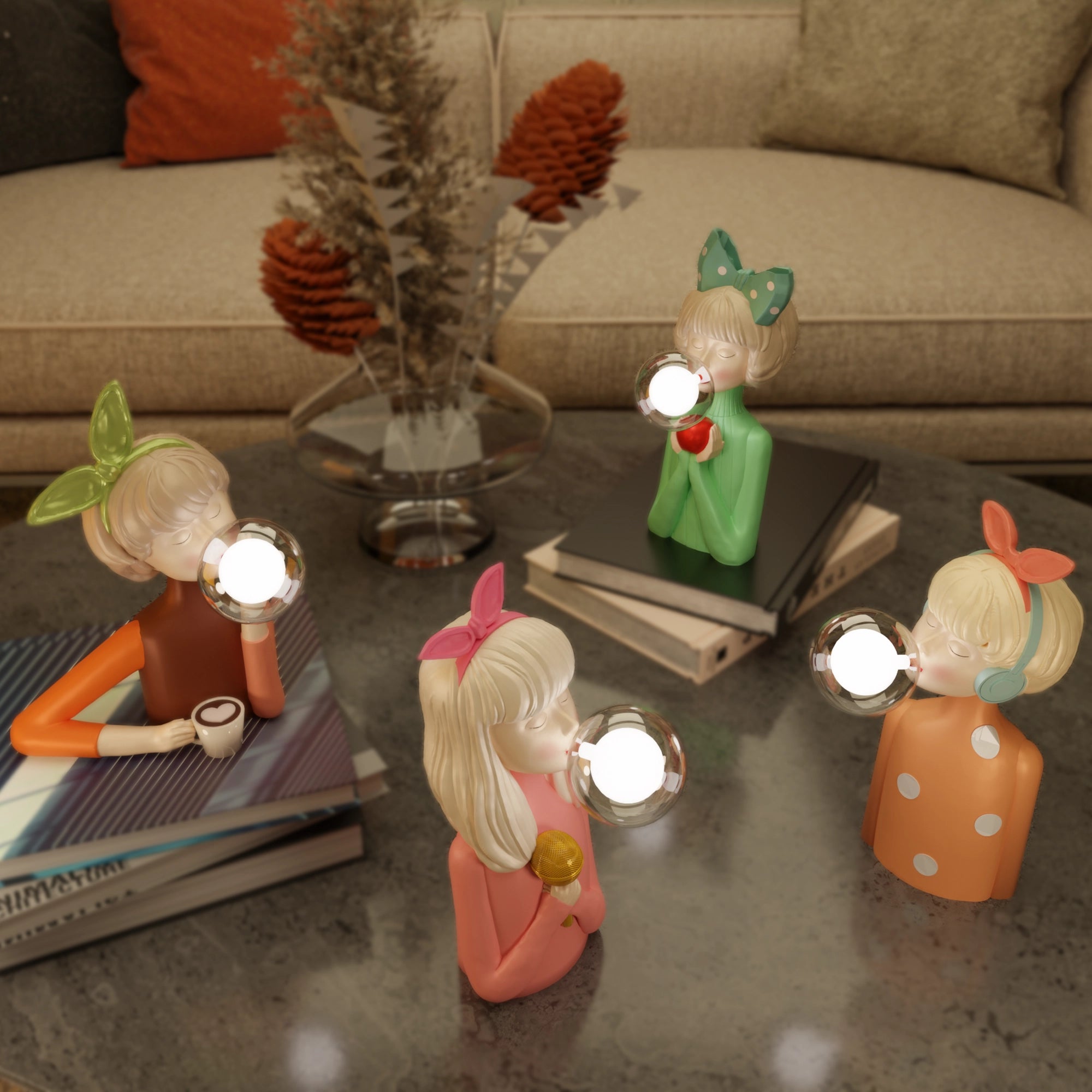 Bubble Girls - Lamp Collection
