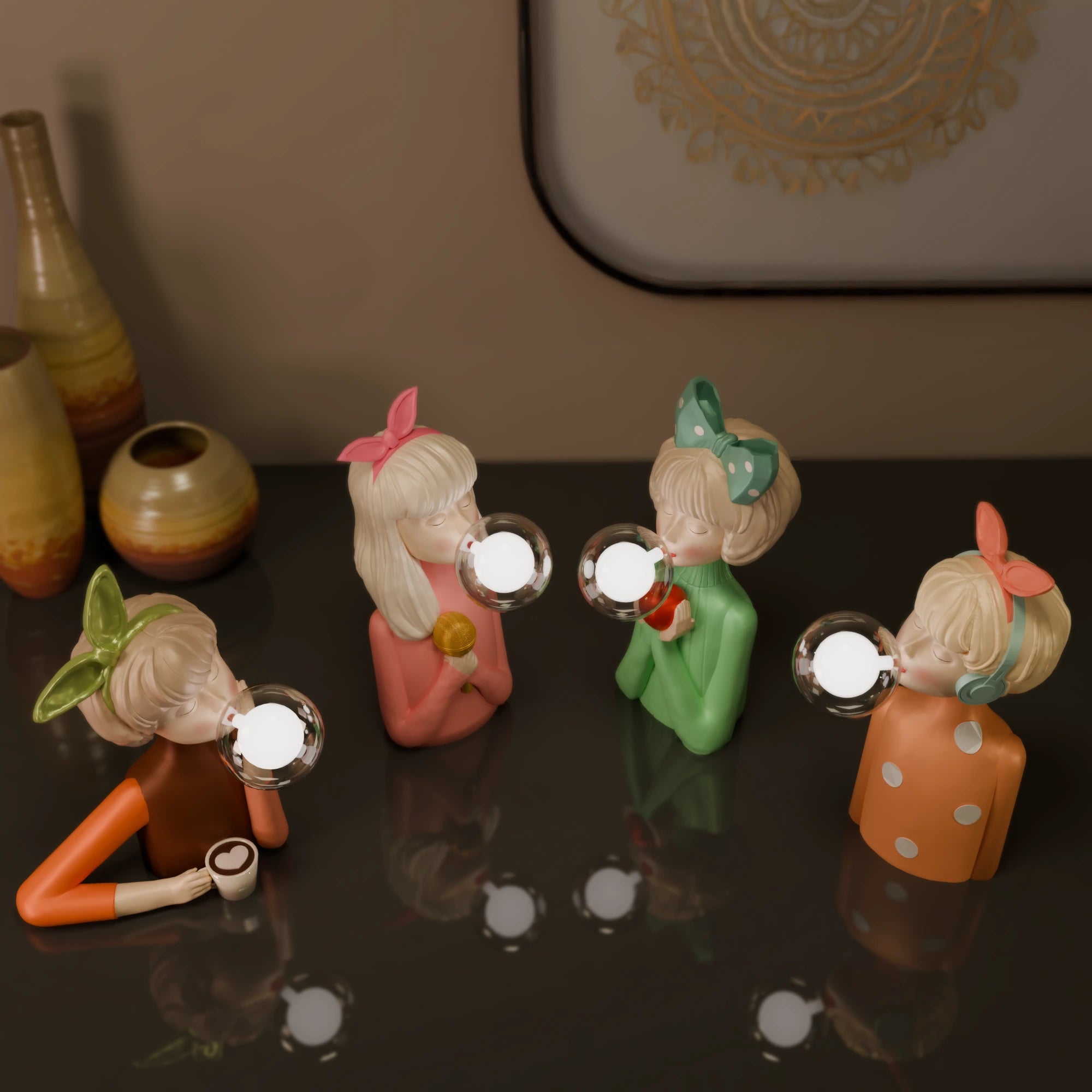 Bubble Girls - Lamp Collection