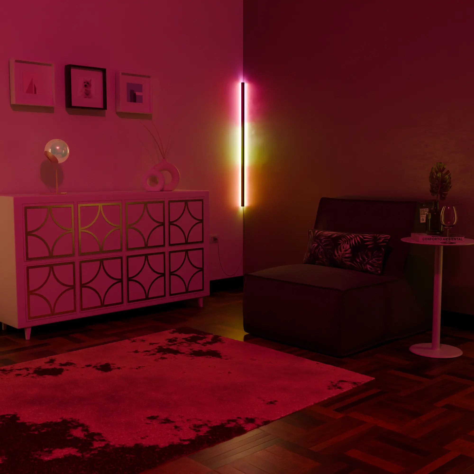 AuraEdge Smart Wall Lamp