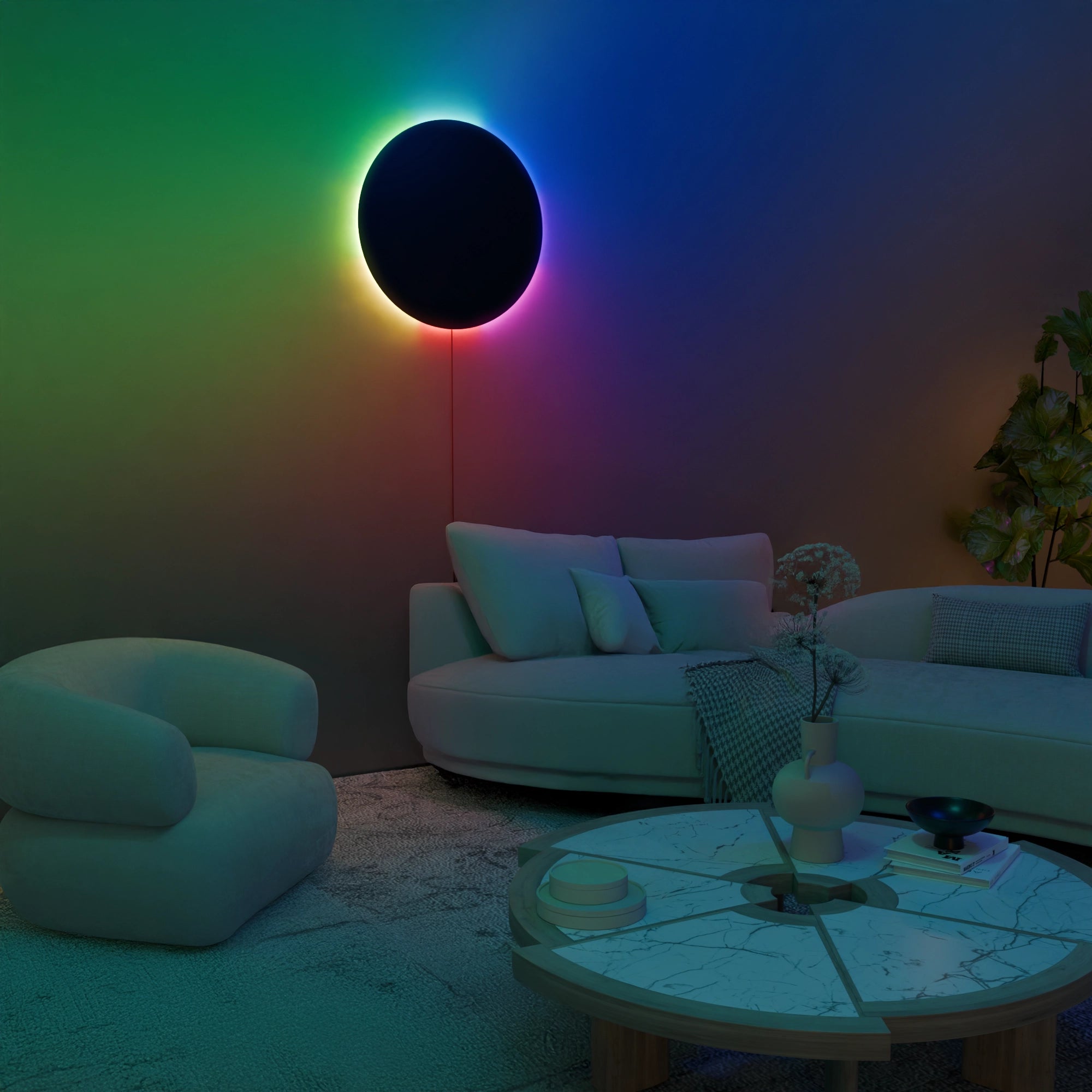AuraSphere Smart Wall Lamp