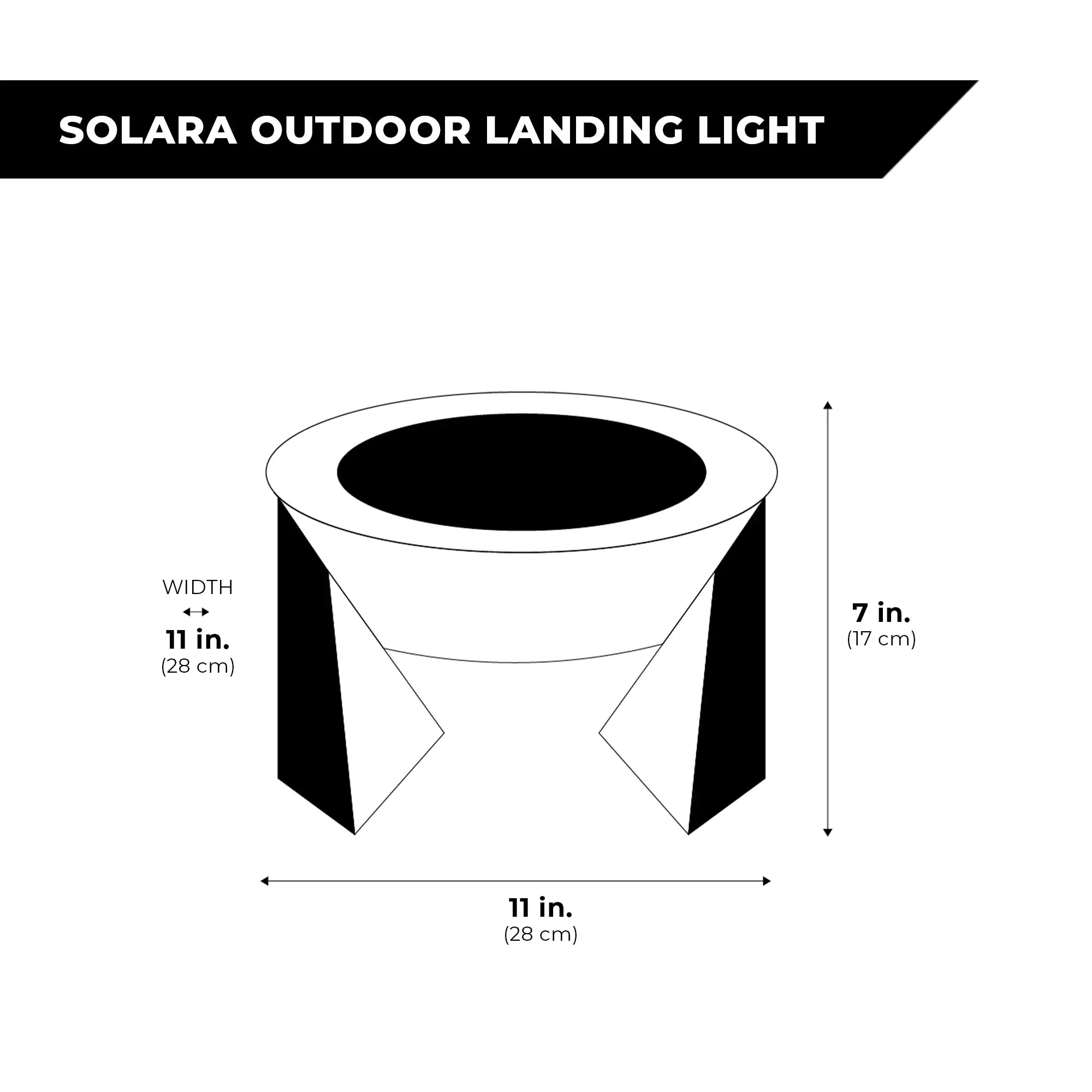 Solara Outdoor Landing Light
