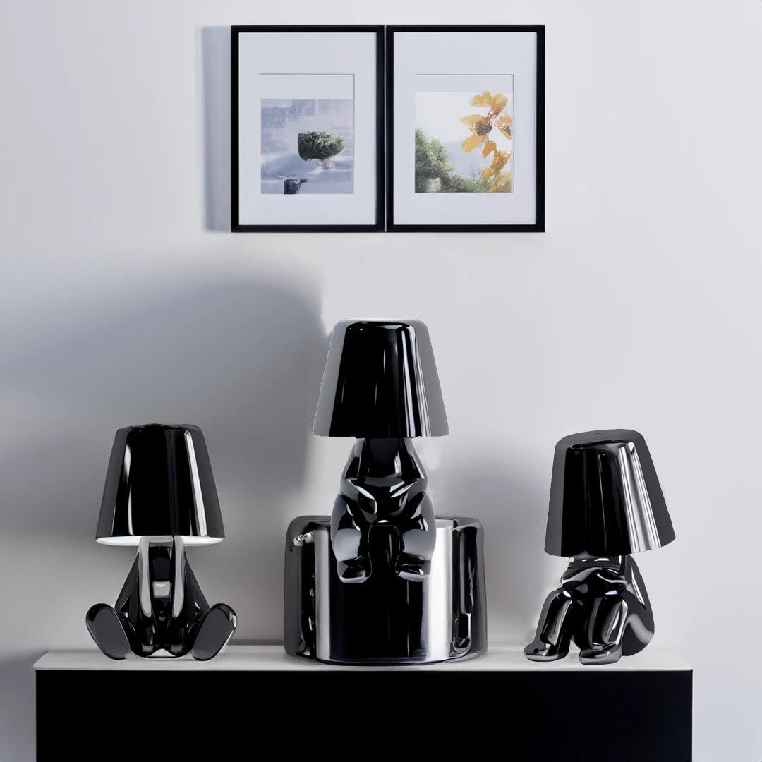 Black Thinkers - Lamp Collection - Casa Di Lumo