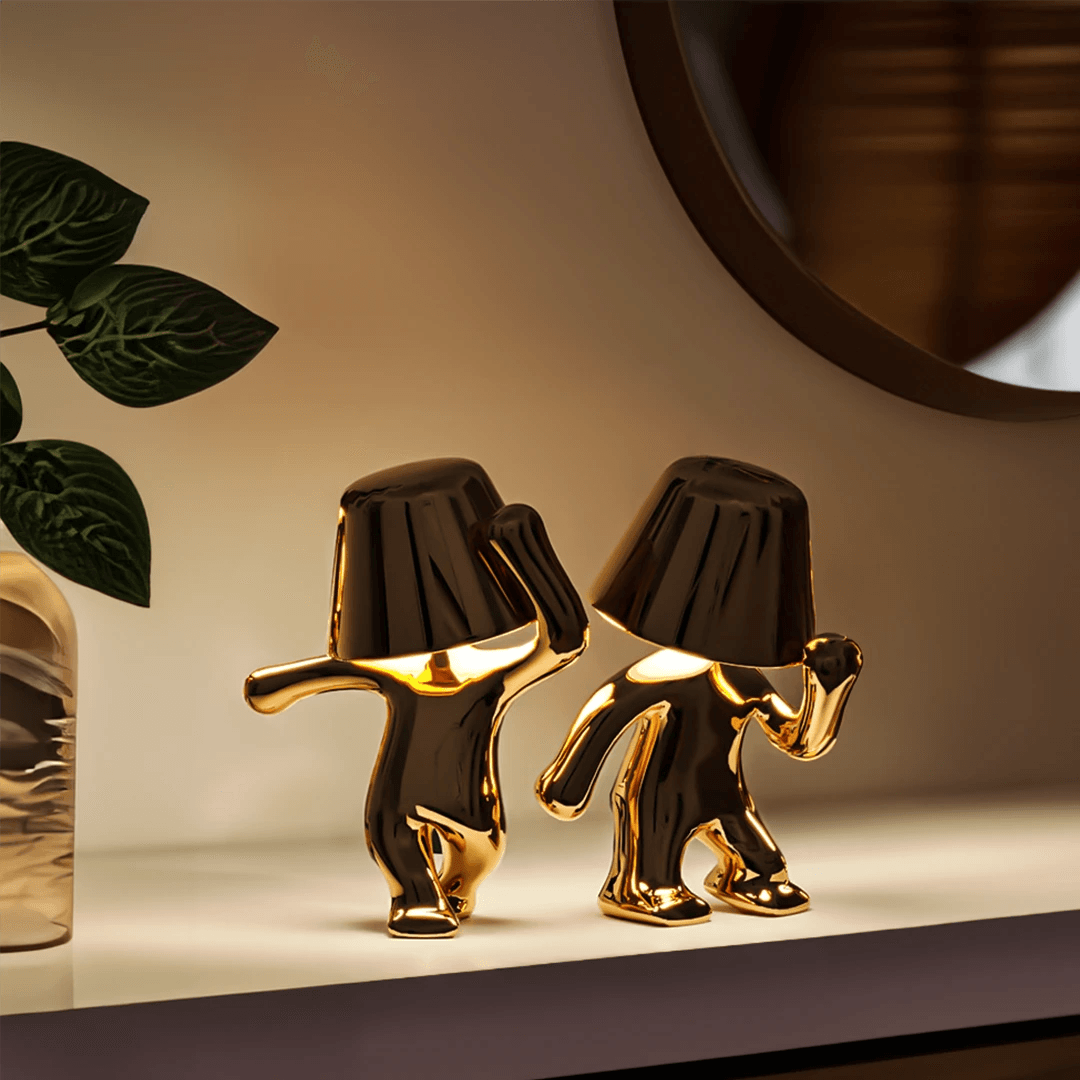 Golden Dancers - Lamp Collection - Casa Di Lumo