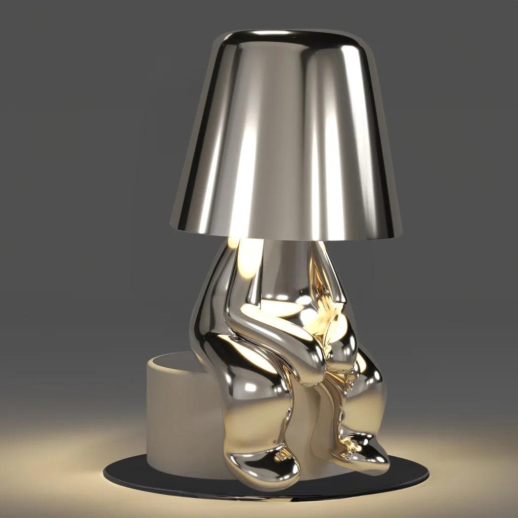 Silver Thinkers - Lamp Collection - Casa Di Lumo
