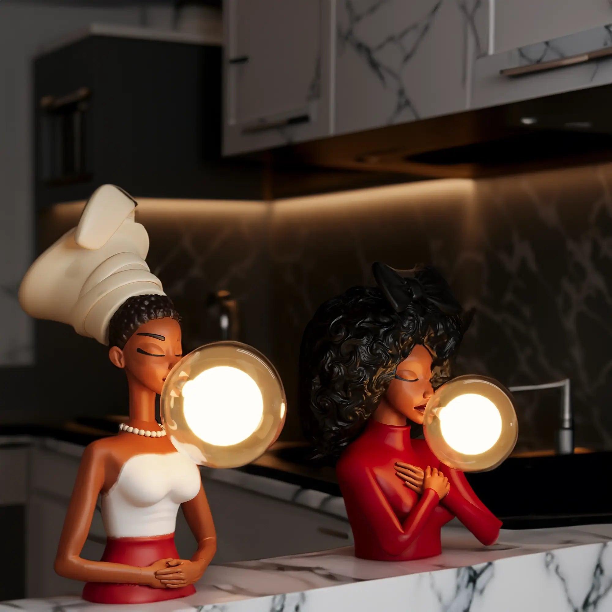 Soulful Bubble Girls - Lamp Collection - Casa Di Lumo