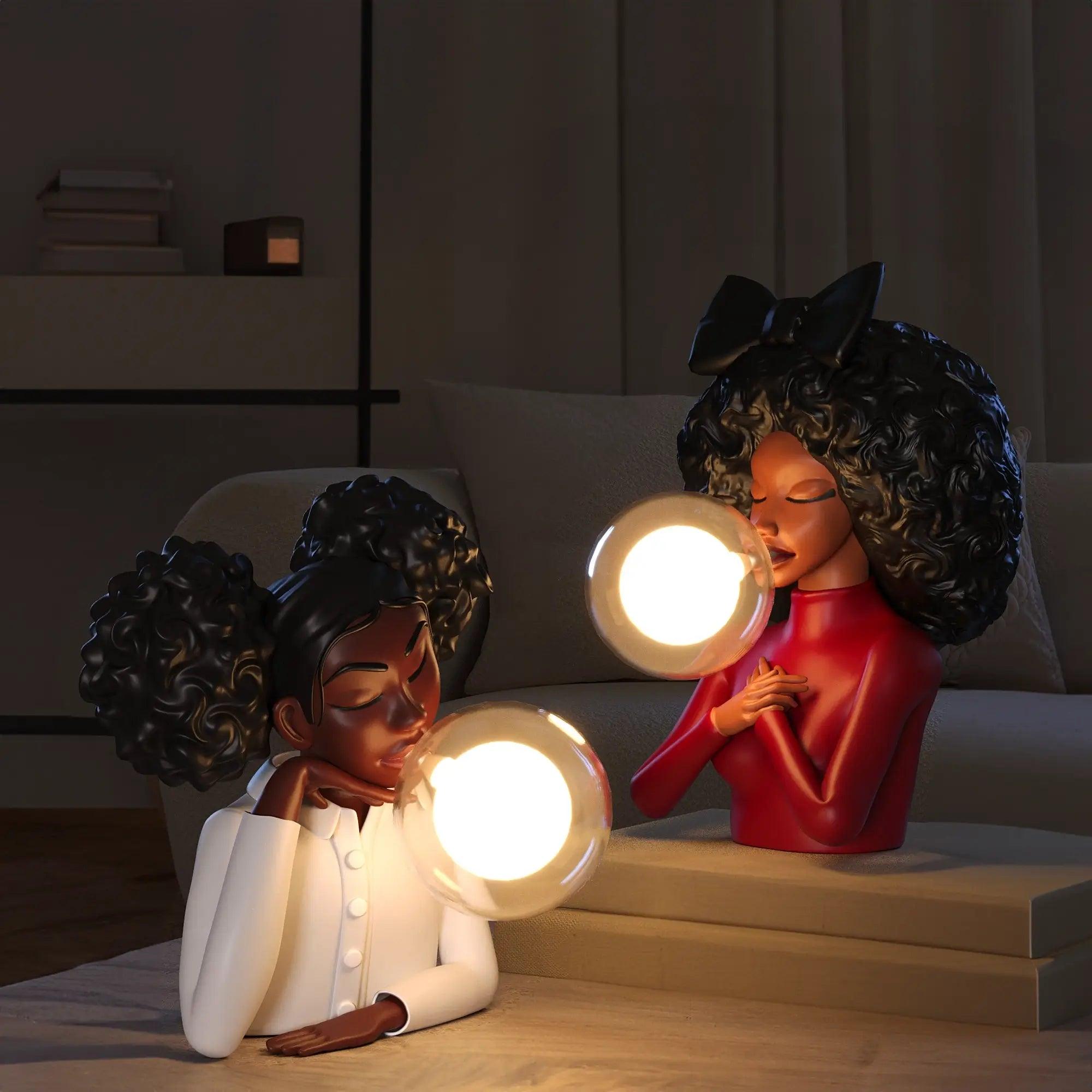 Soulful Bubble Girls - Lamp Collection - Casa Di Lumo