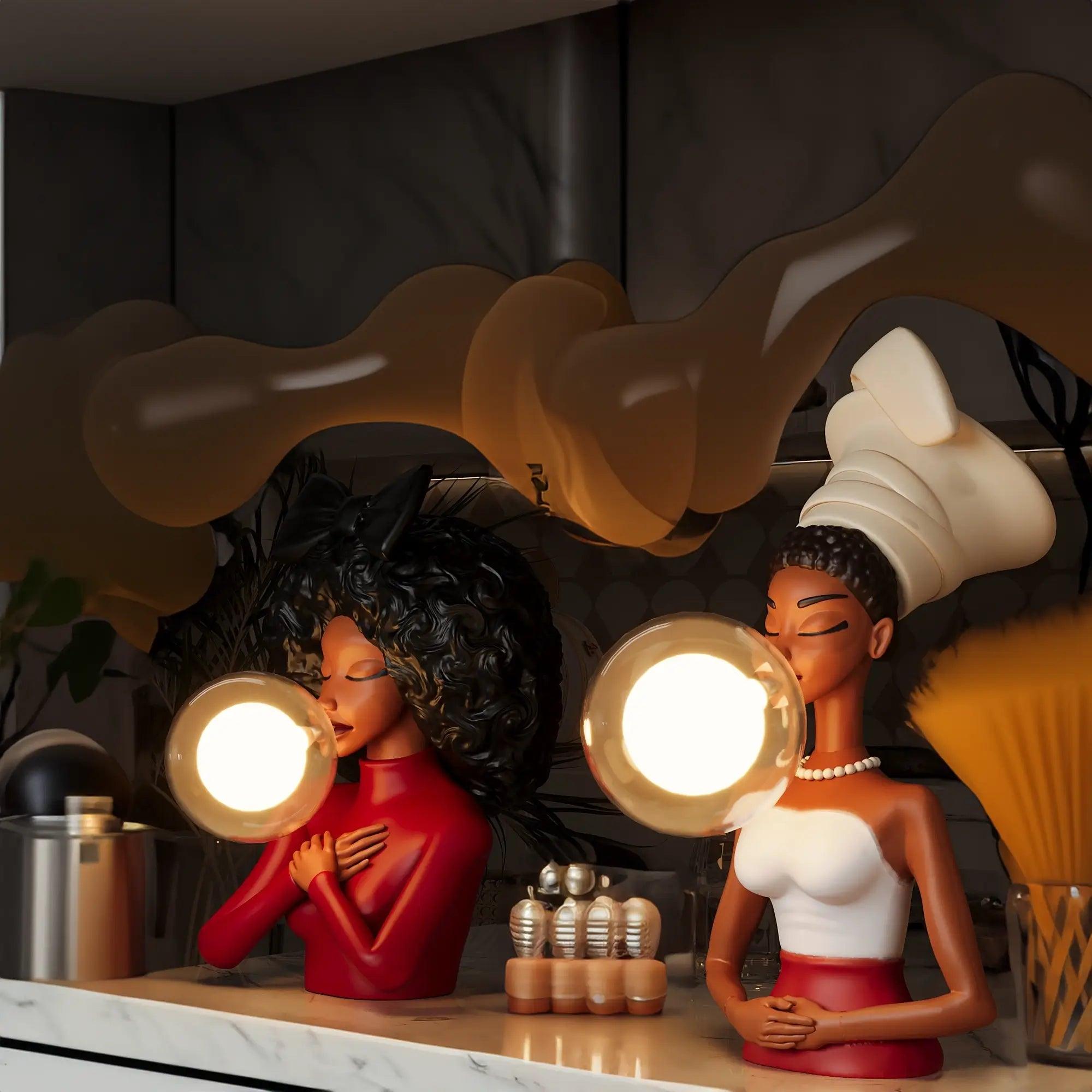 Soulful Bubble Girls - Lamp Collection - Casa Di Lumo