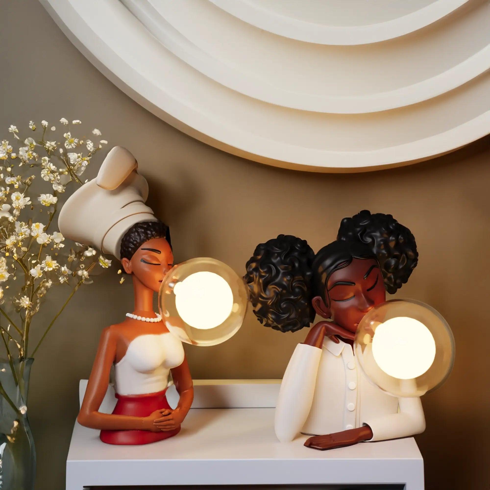 Soulful Bubble Girls - Lamp Collection - Casa Di Lumo