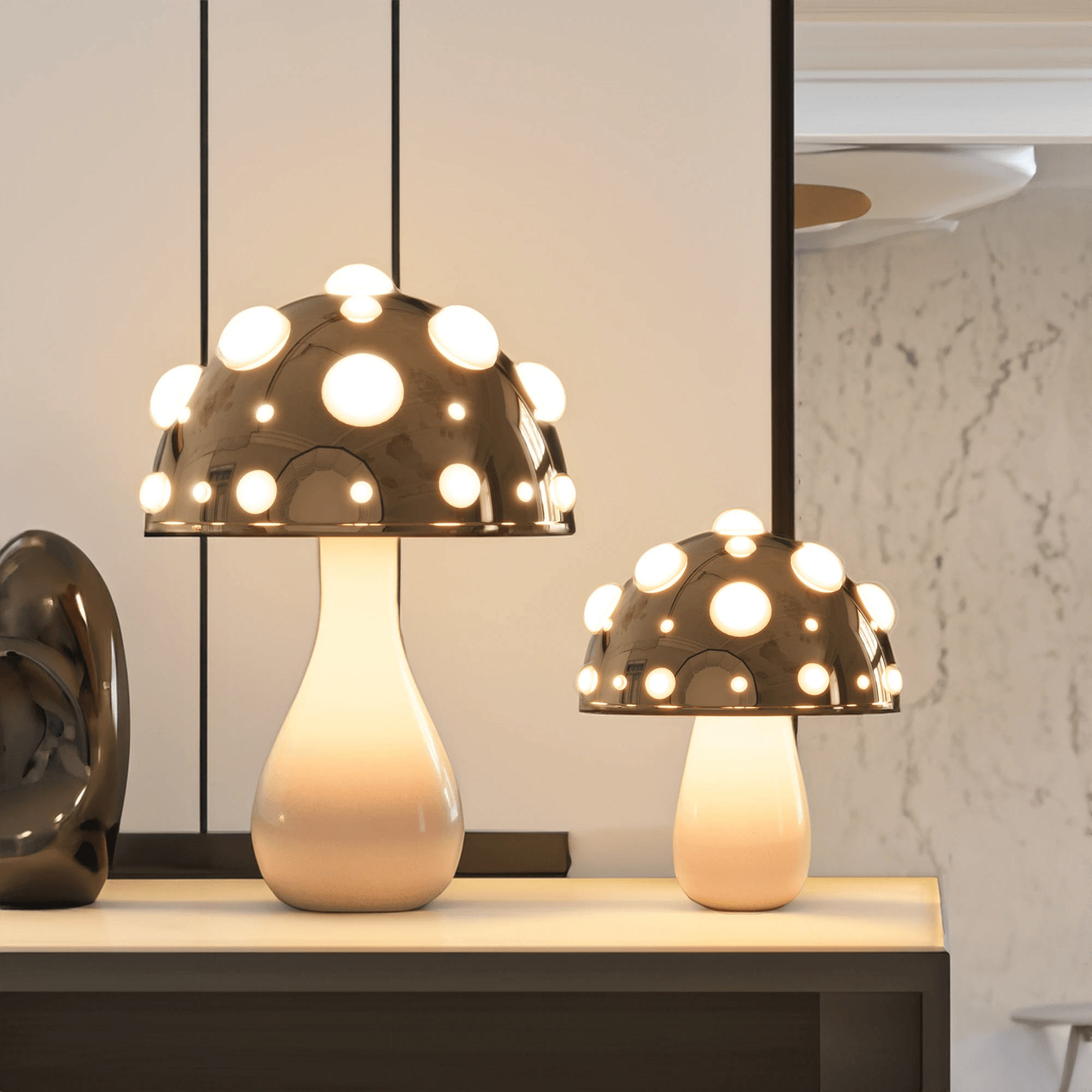 Zitake Lamp - Casa Di Lumo