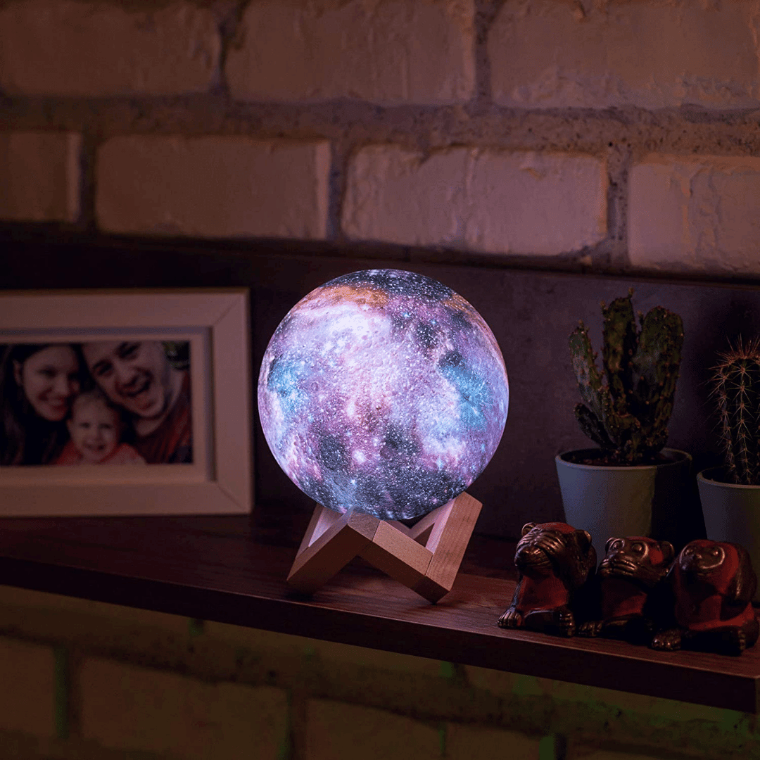 3D Planet Moon Lamp - Casa Di Lumo