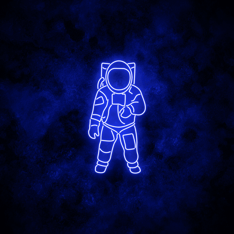 'Astronaut' LED Neon Sign - Casa Di Lumo