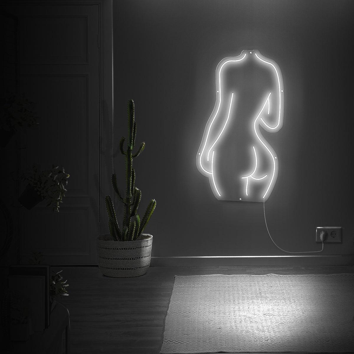 'Female Silhouette' LED Neon Sign - Casa Di Lumo