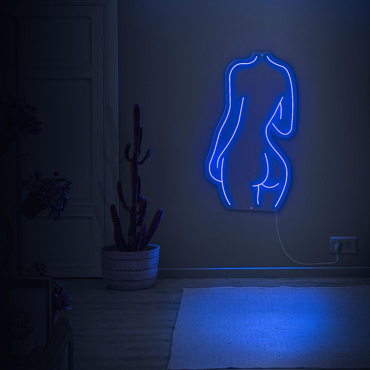 'Female Silhouette' LED Neon Sign - Casa Di Lumo