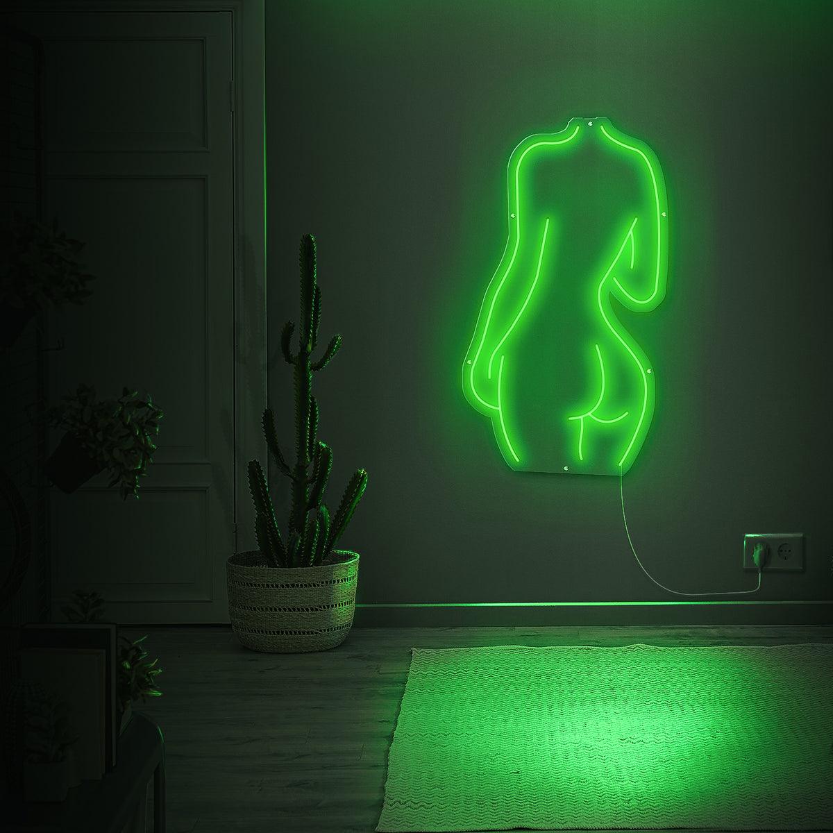 'Female Silhouette' LED Neon Sign - Casa Di Lumo