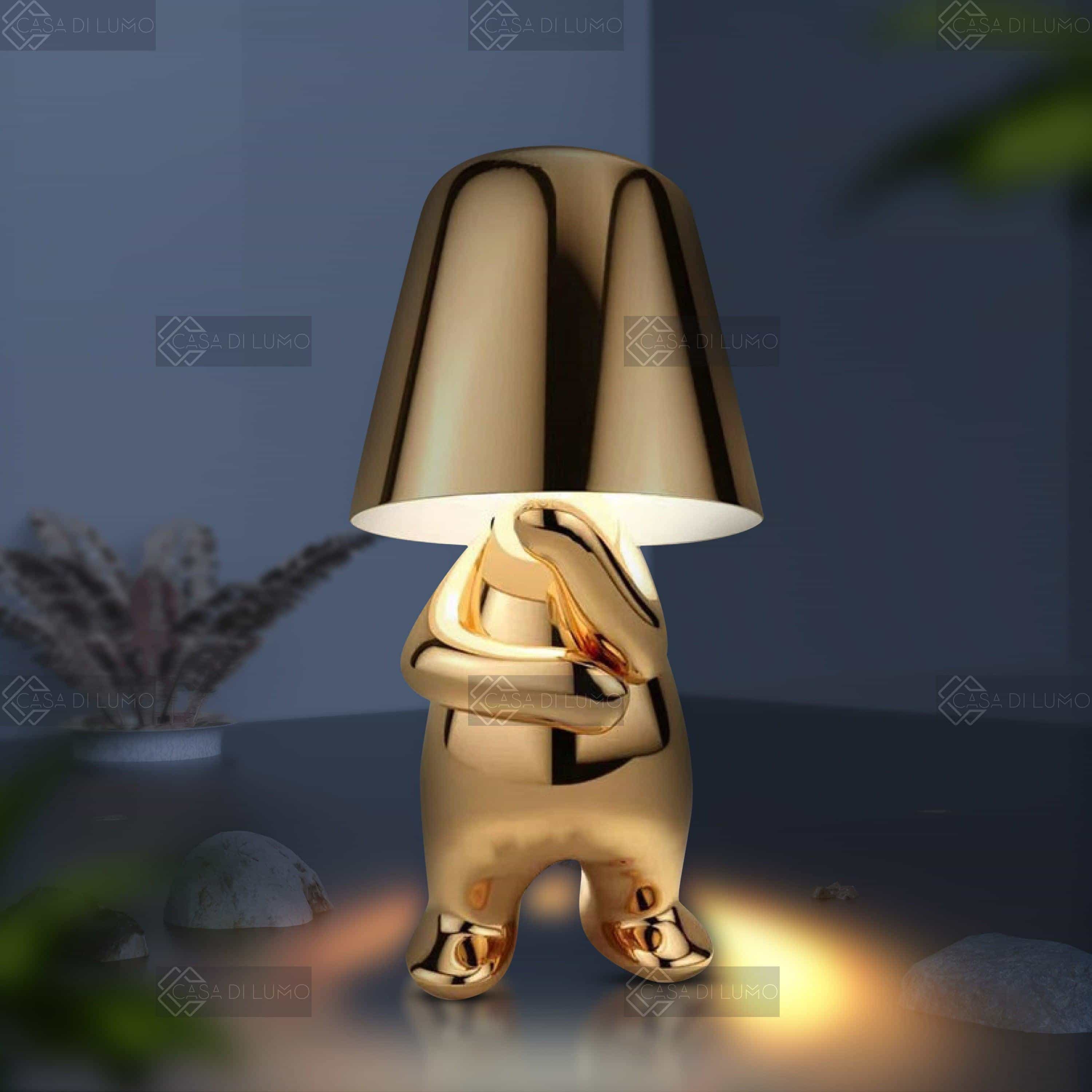 Golden Thinkers - Lamp Collection - Casa Di Lumo