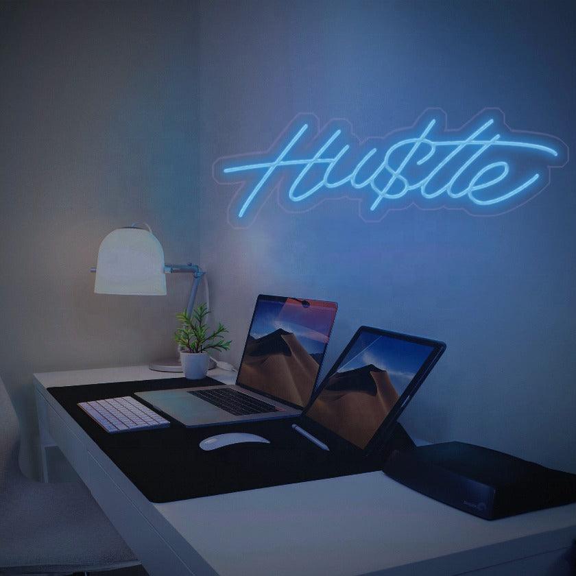 'Hu$tle' LED Neon Sign - Casa Di Lumo