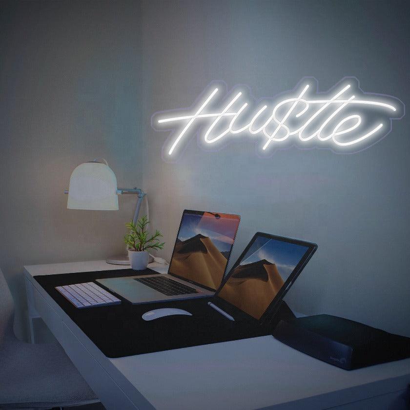 'Hu$tle' LED Neon Sign - Casa Di Lumo
