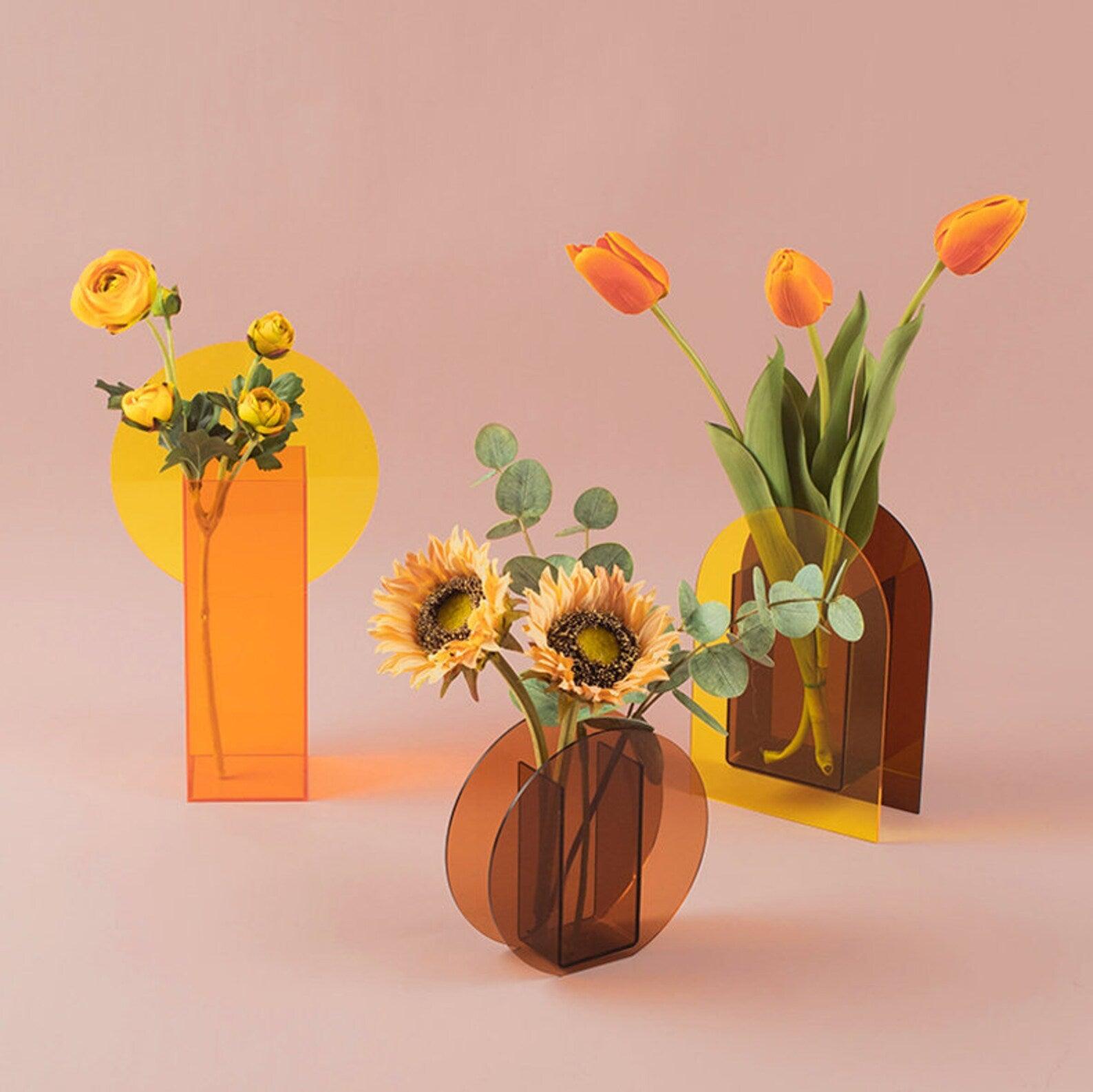 Marigold Flower Vase - Casa Di Lumo