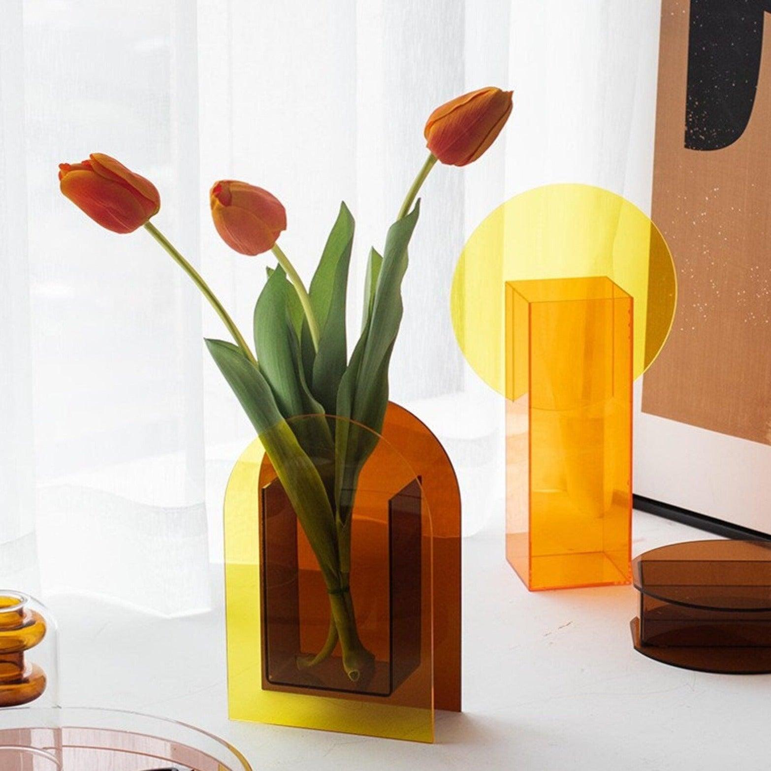 Marigold Flower Vase - Casa Di Lumo