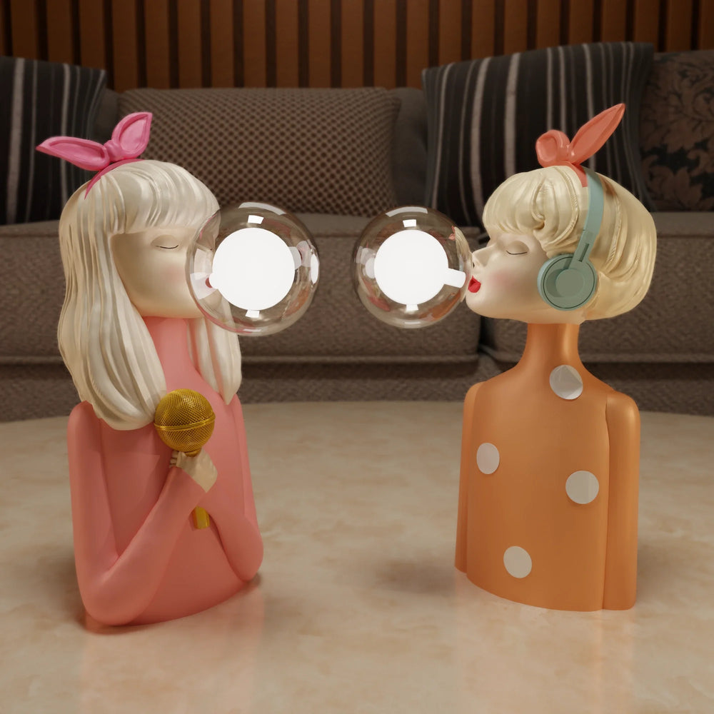 Bubble Girl Lamps