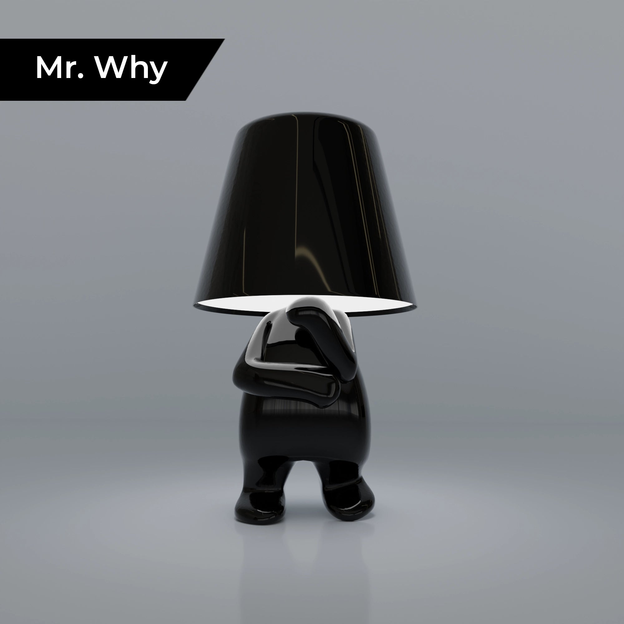 Black Thinkers - Lamp Collection