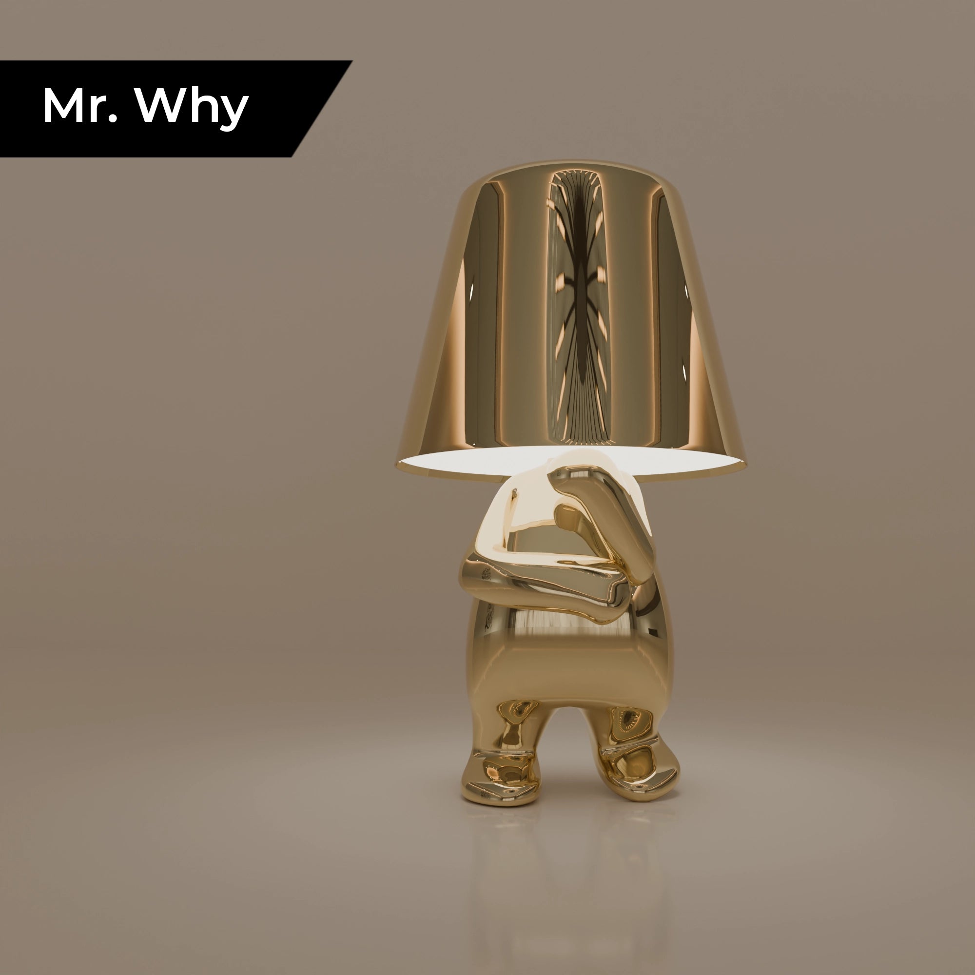 Golden Thinkers - Lamp Collection