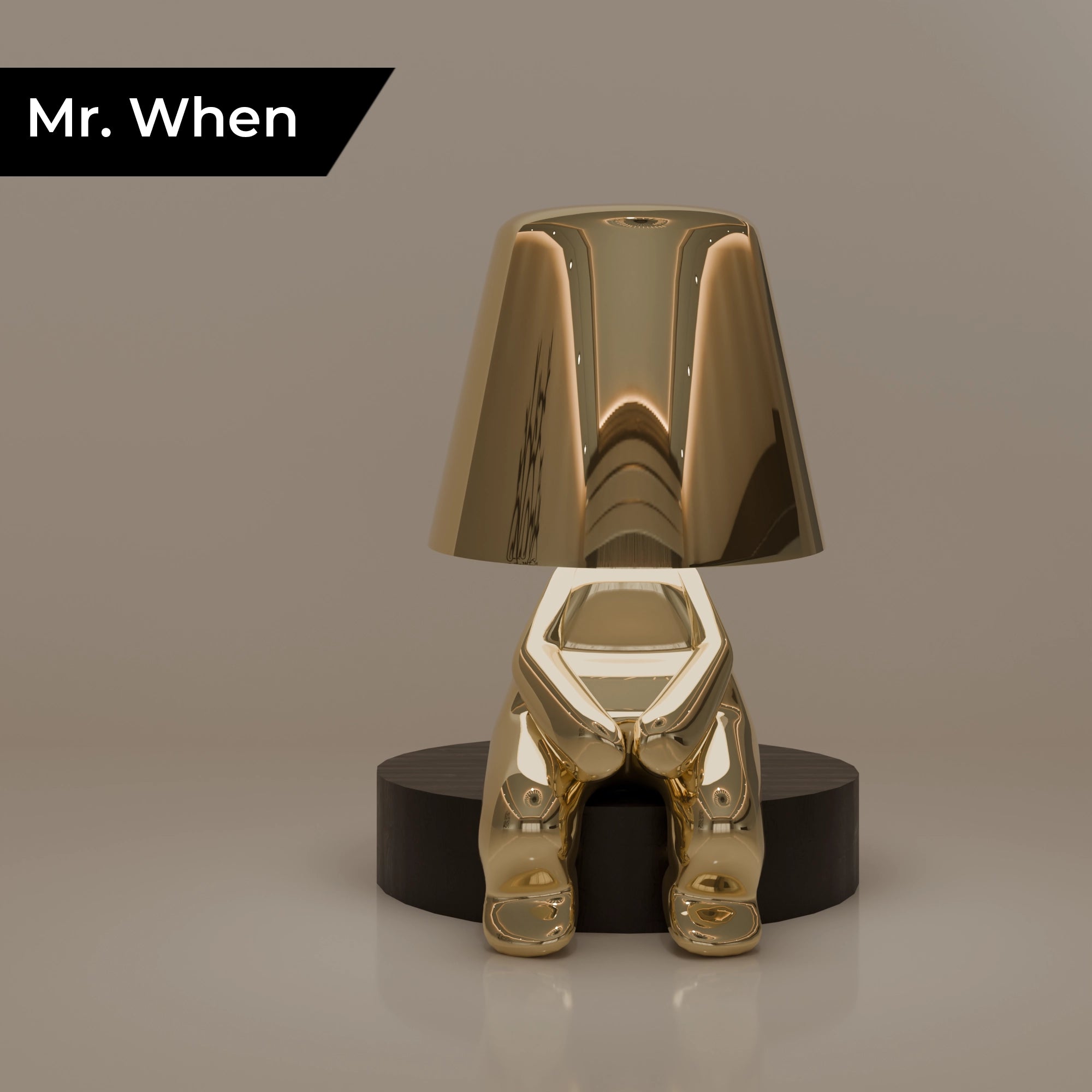 Golden Thinkers - Lamp Collection