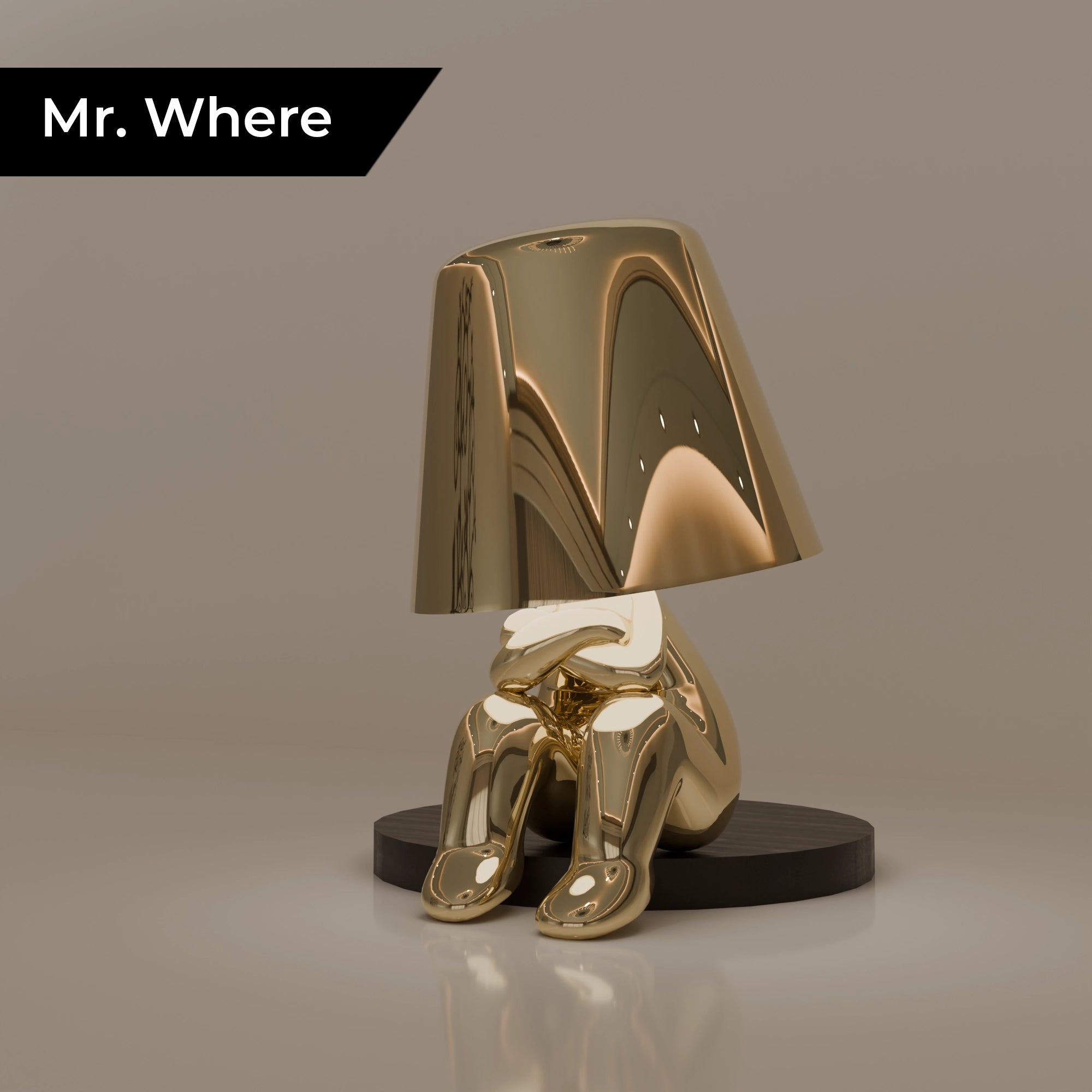 Golden Thinkers - Lamp Collection