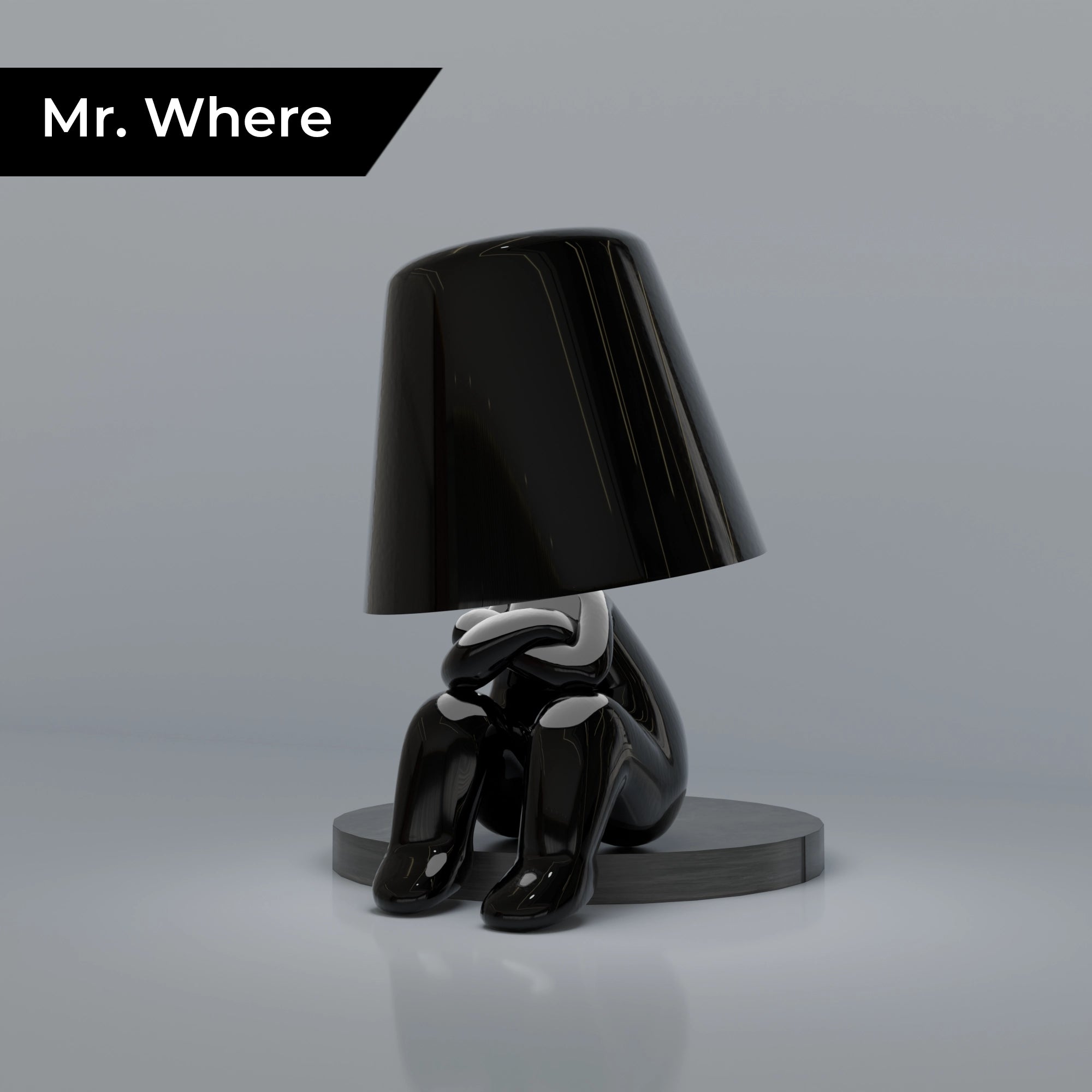 Black Thinkers - Lamp Collection