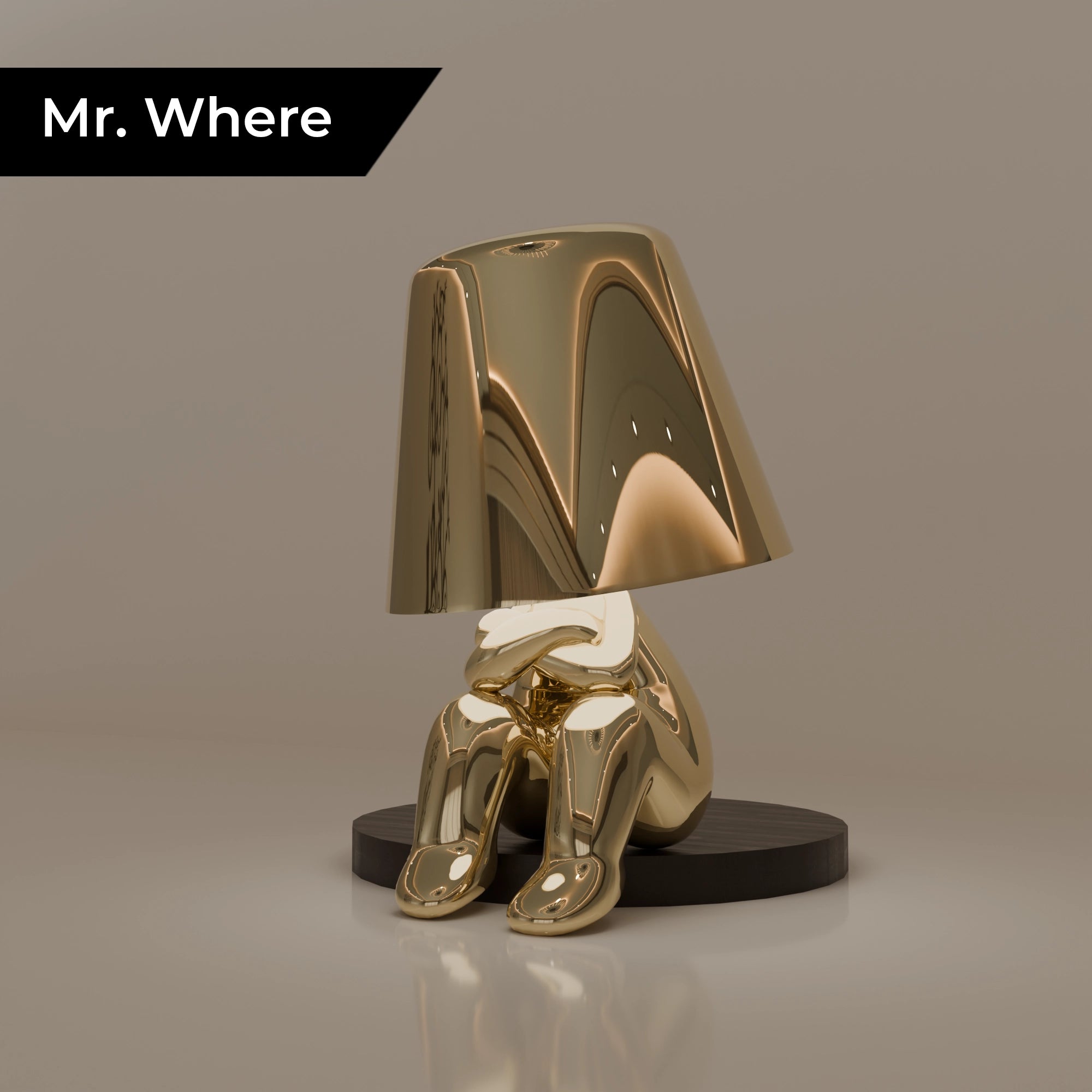 Golden Thinkers - Lamp Collection
