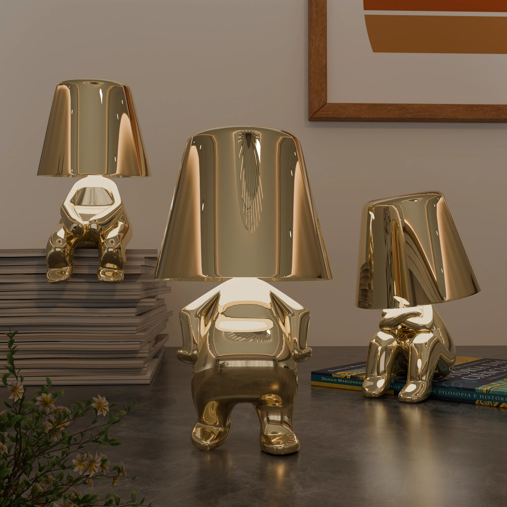 Golden Thinkers - Lamp Collection
