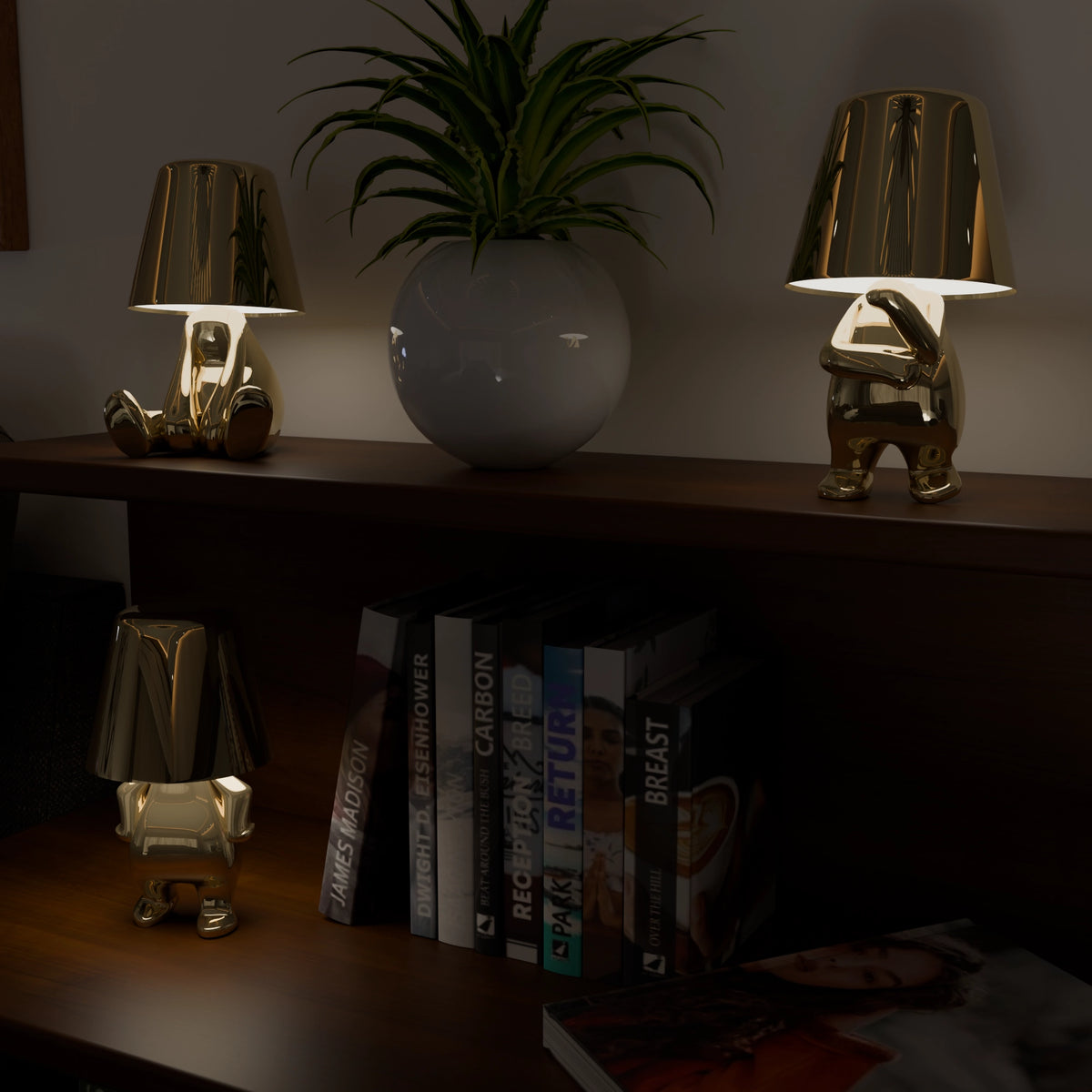 Golden Thinkers - Lamp Collection