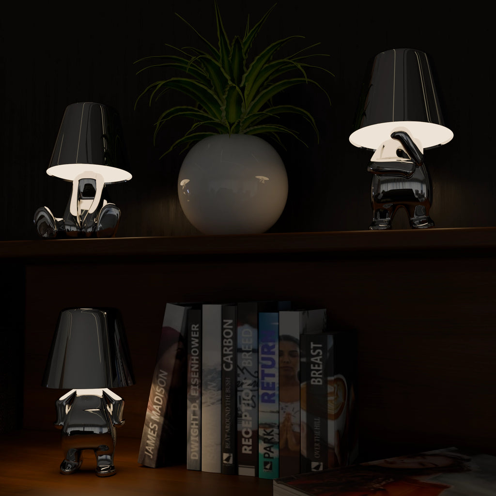 Silver Thinkers - Lamp Collection