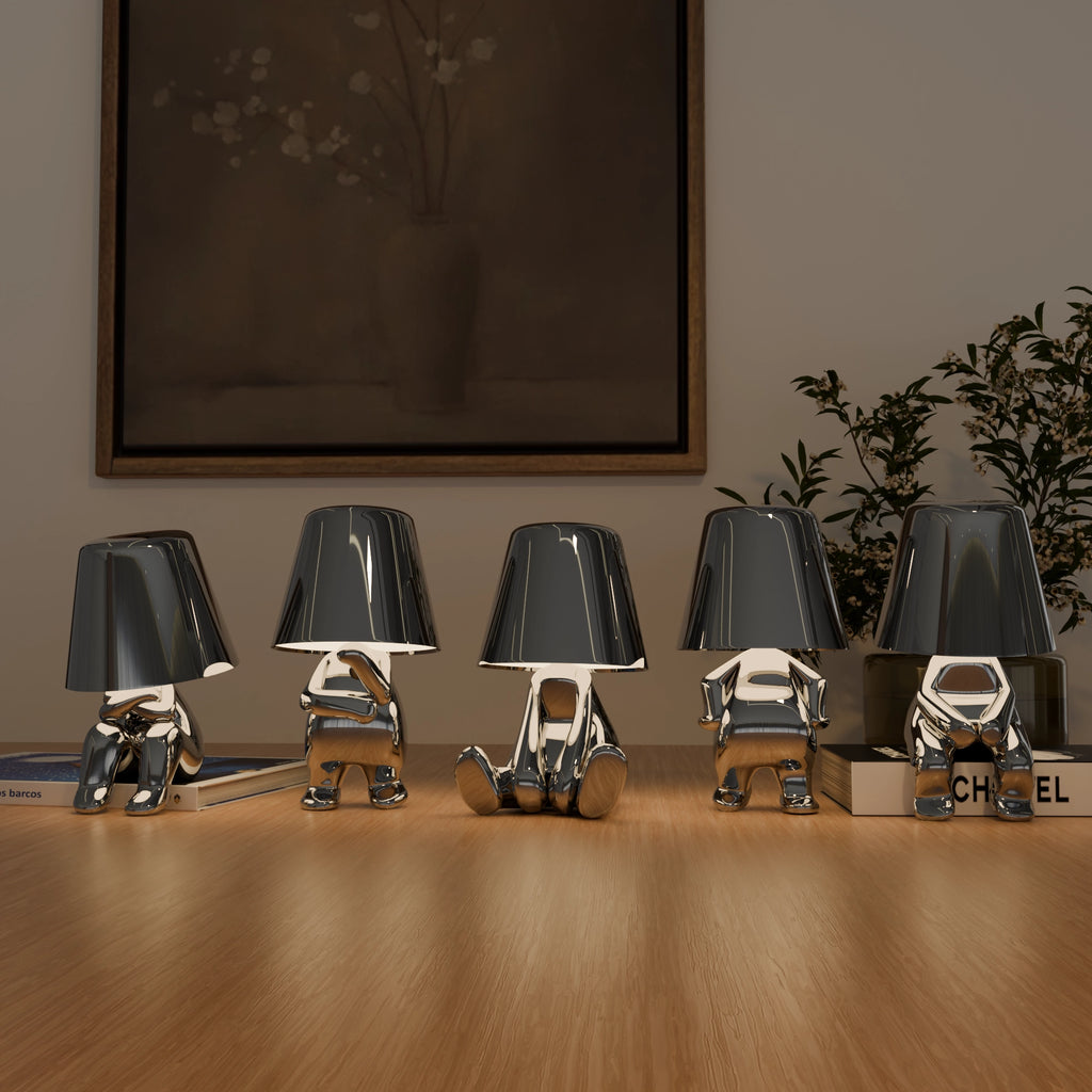 Silver Thinkers - Lamp Collection