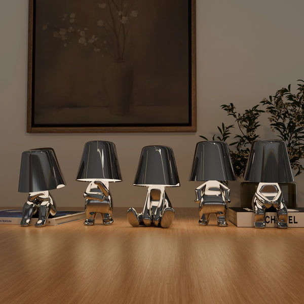 Silver Thinkers - Lamp Collection