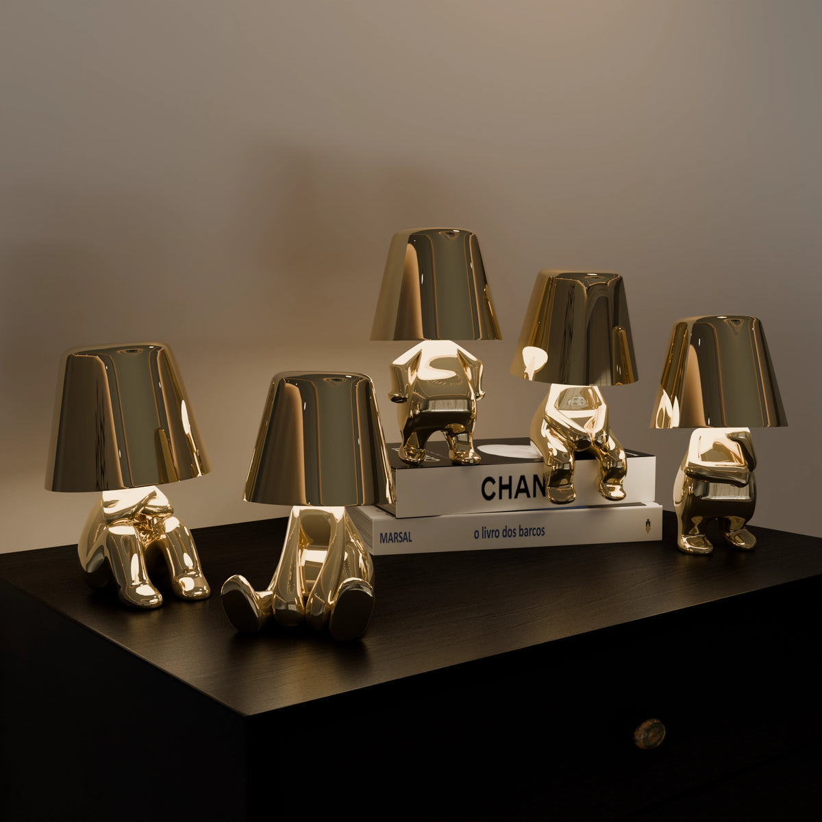 Golden Thinkers - Lamp Collection