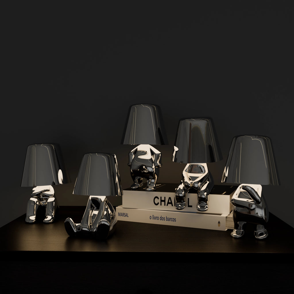 Silver Thinkers - Lamp Collection