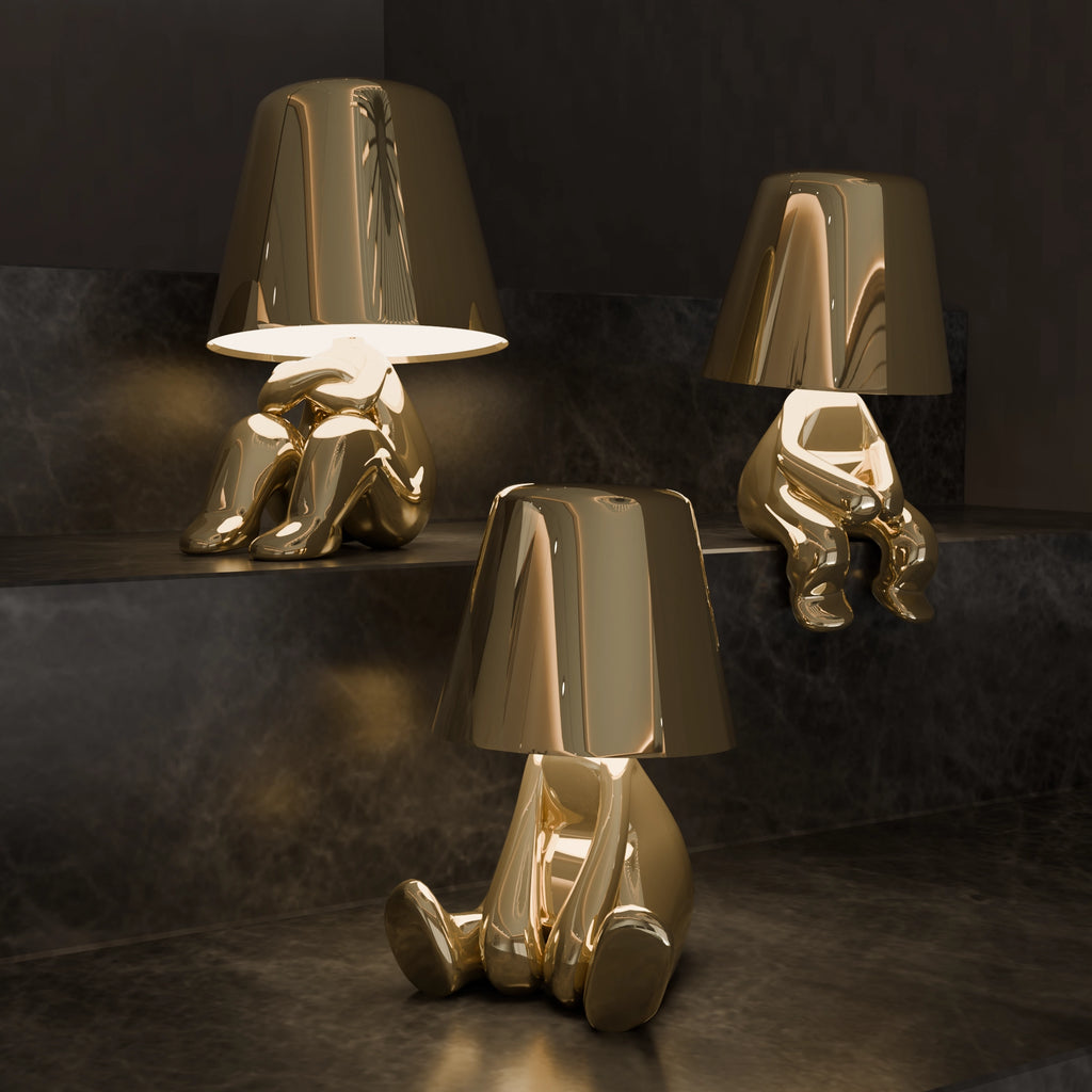 Golden Thinkers - Lamp Collection