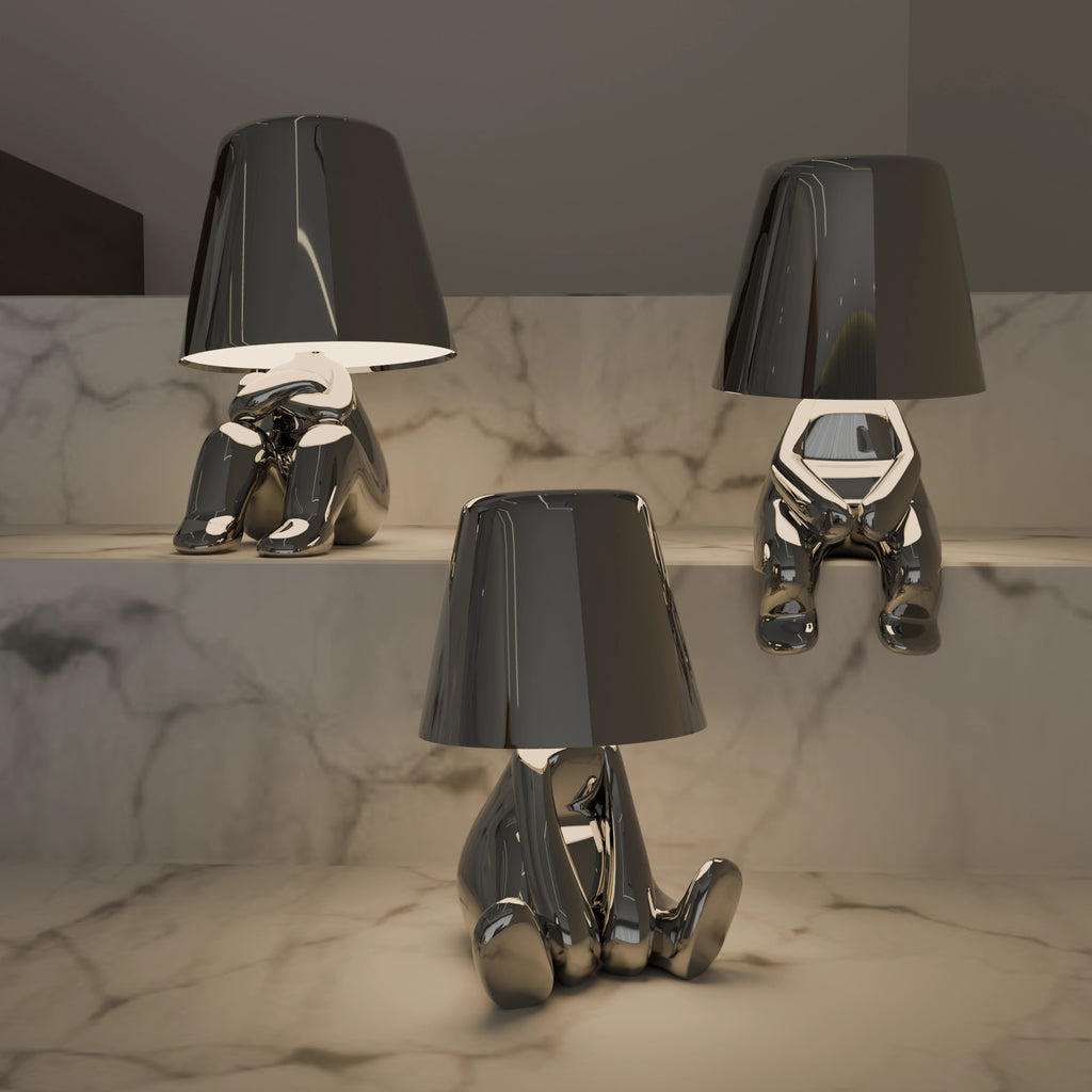 Silver Thinkers - Lamp Collection
