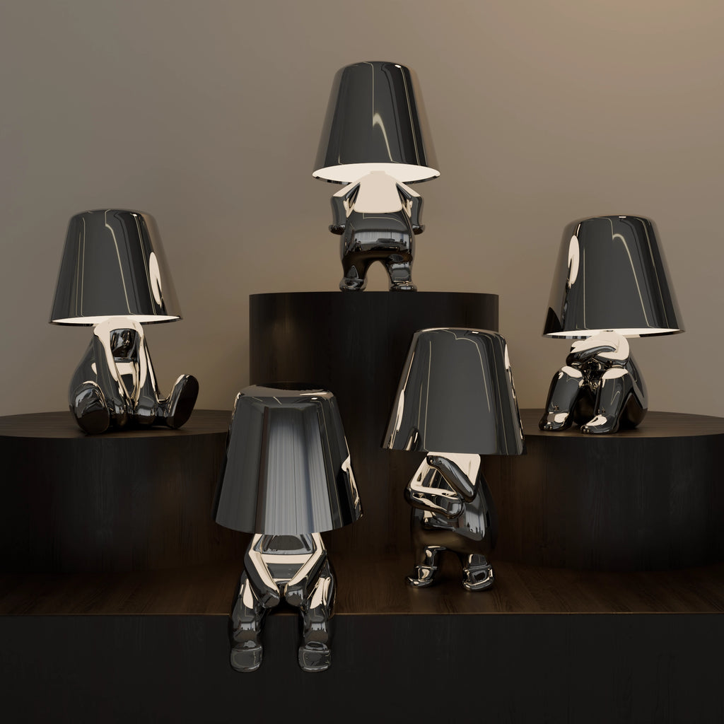 Silver Thinkers - Lamp Collection