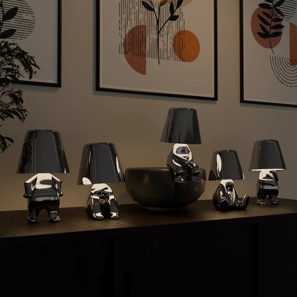 Silver Thinkers - Lamp Collection