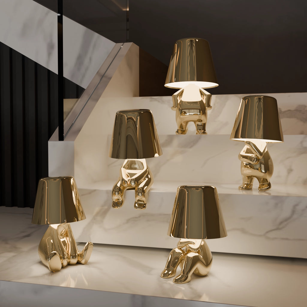 Golden Thinkers - Lamp Collection