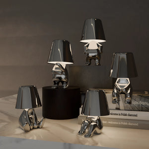Silver Thinkers - Lamp Collection