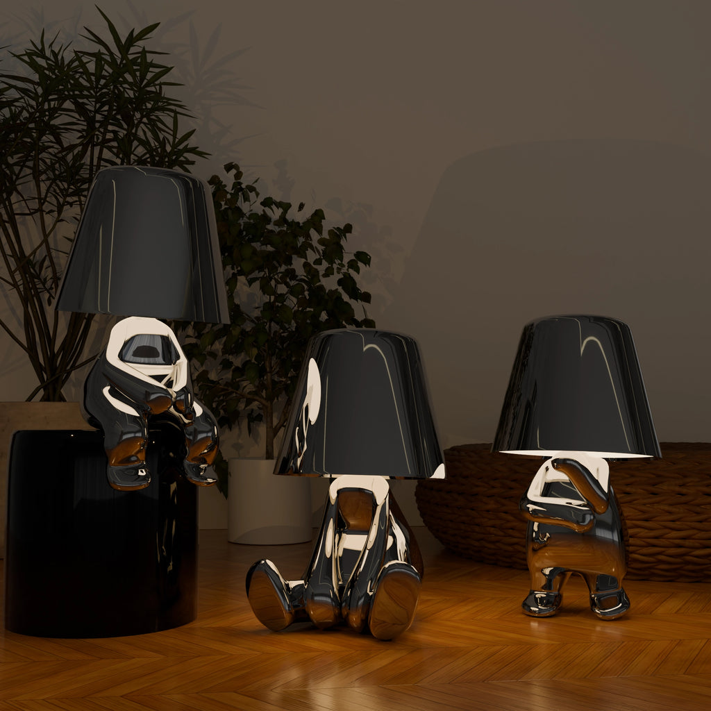 Silver Thinkers - Lamp Collection